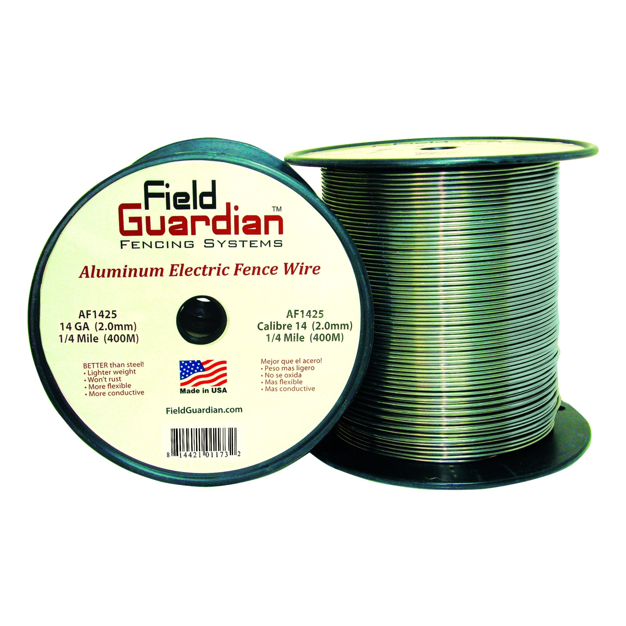 Field Guardian 14 GA. Aluminum Wire - 1/4 Mile
