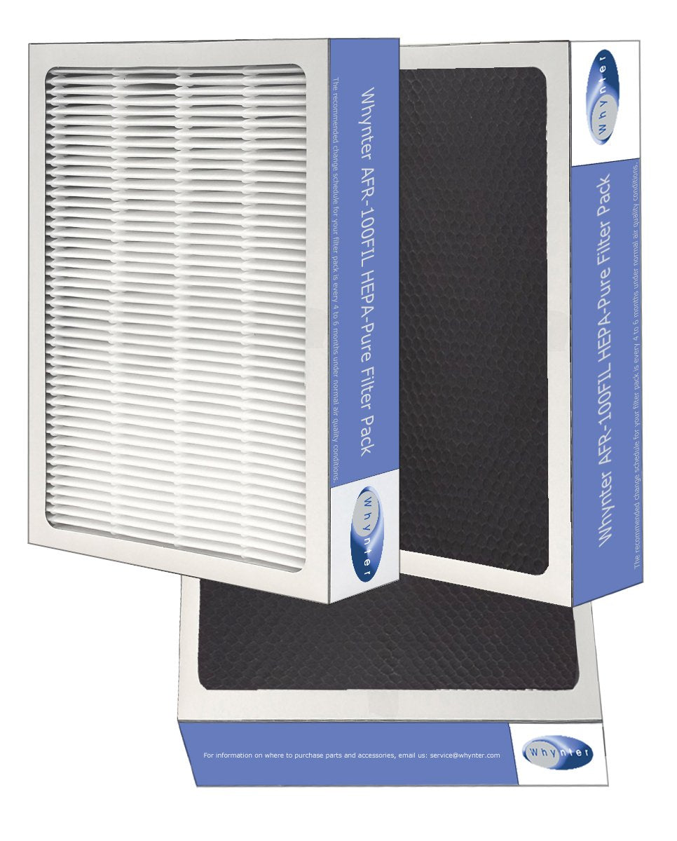 Whynter EcoPure HEPA System Air Purifier Replacement HEPA & Activated Carbon Filter