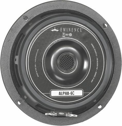 6-In Pro Mid Range Speaker, 200W Max, 4 Ohms W/Copper Voice Coil