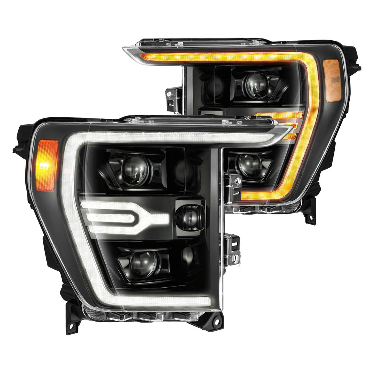 2123 Ford F150/F150 Raptor Luxxseries Led Projector  Alphablack