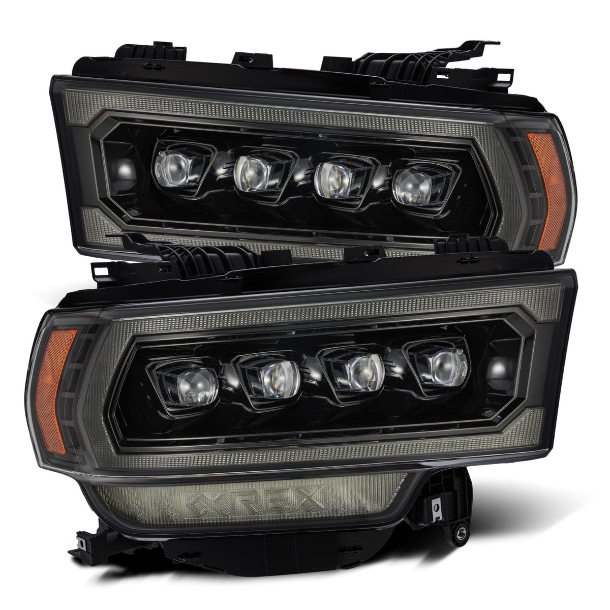Alpharex Usa 880552 Nova Series Projector Headlights Fits Ram 2500, Clear