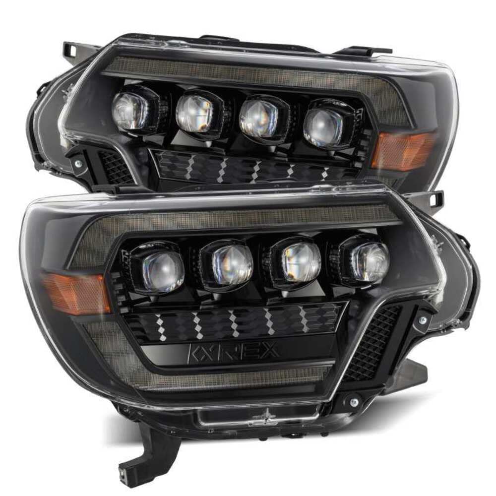 1215 Tacoma Novaseries Led Proj Hl Plank Style Alpha Blk W/Activation Light/Sequential Signal&Drl