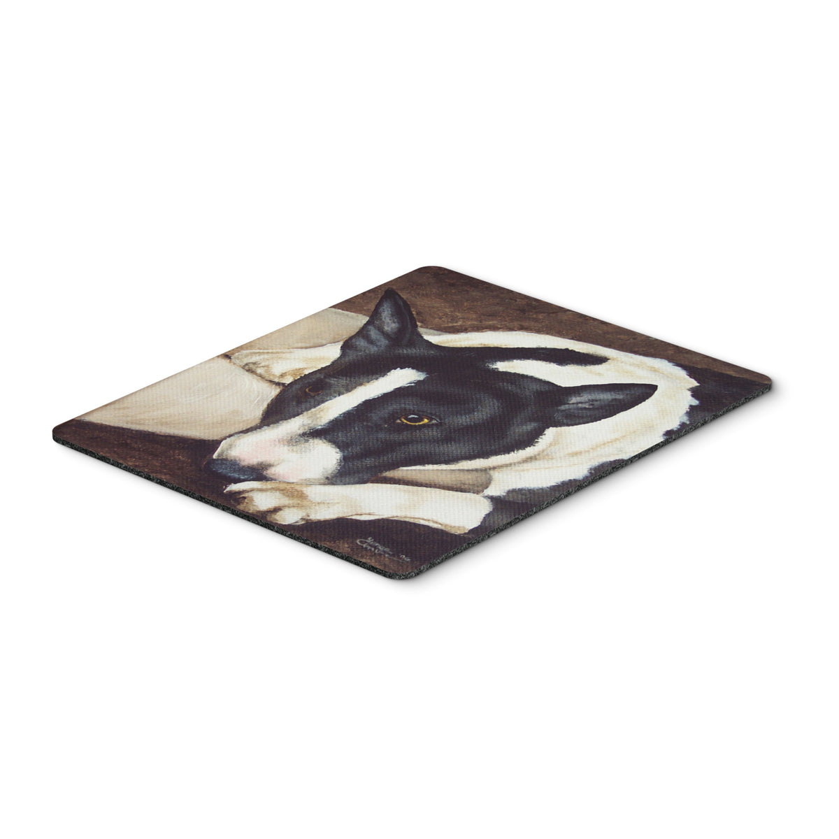 Caroline'S Treasures Bull Terrier By Tanya & Craig Amberson Mouse/Hot Pad Or Trivet, Multicolor (Amb1030Mp)