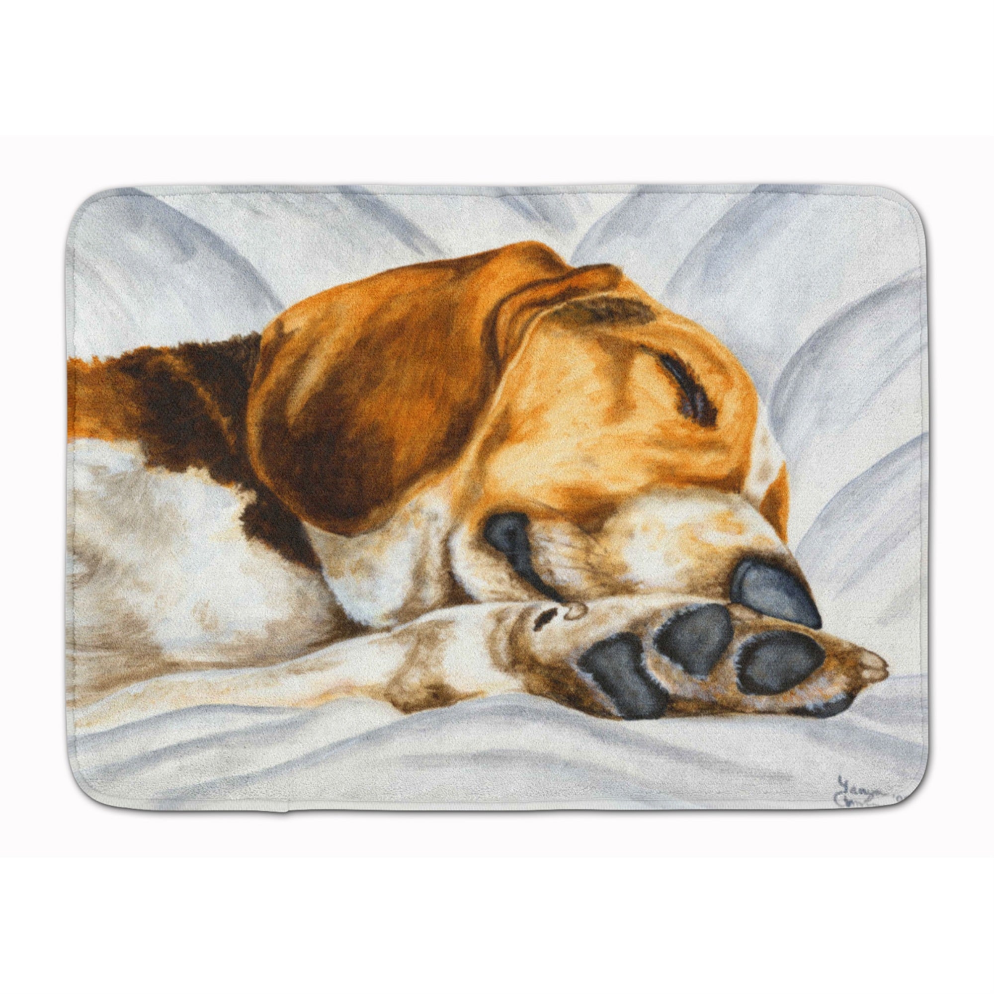 Caroline'S Treasures Beagle Bliss Floor Mat, 19 X 27, Multicolor