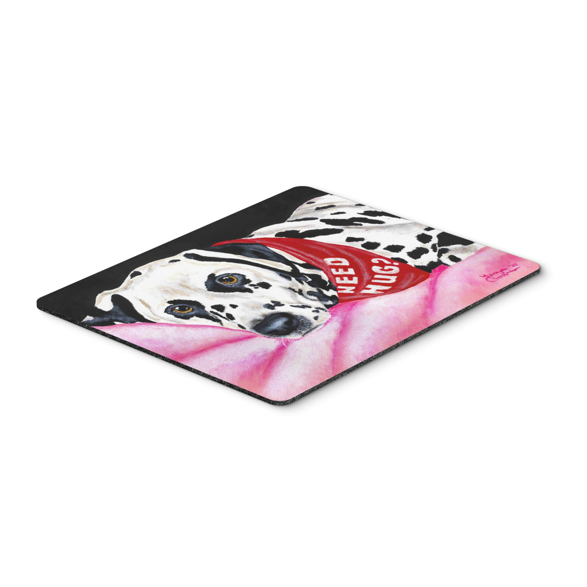 Caroline'S Treasures Need A Hug Dalmatian Mouse Pad, Hot Pad Or Trivet, Multicolor (Amb1148Mp)