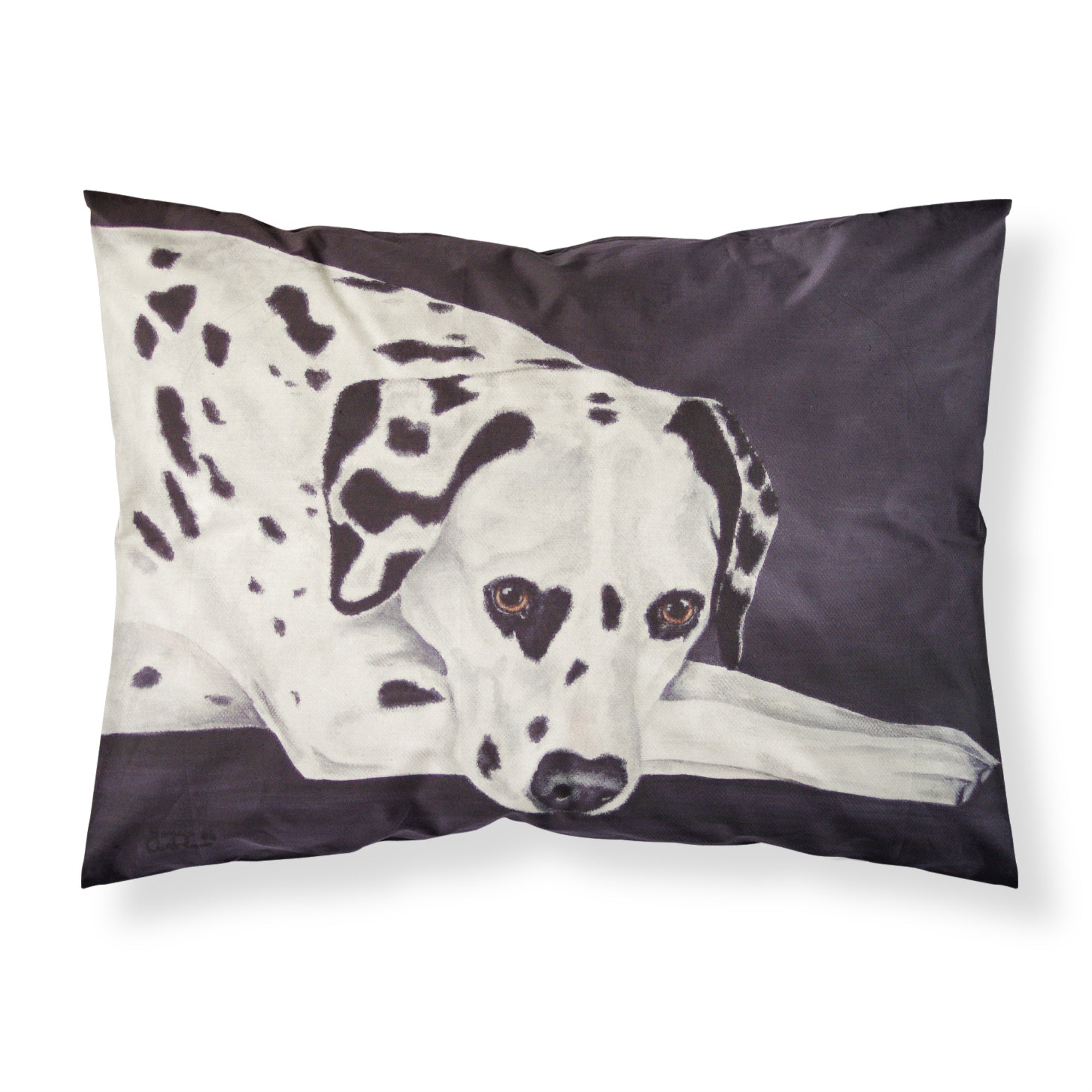 Caroline'S Treasures Dal Dalmatian Fabric Standard Pillowcase Amb1193Pillowcase, Multicolor