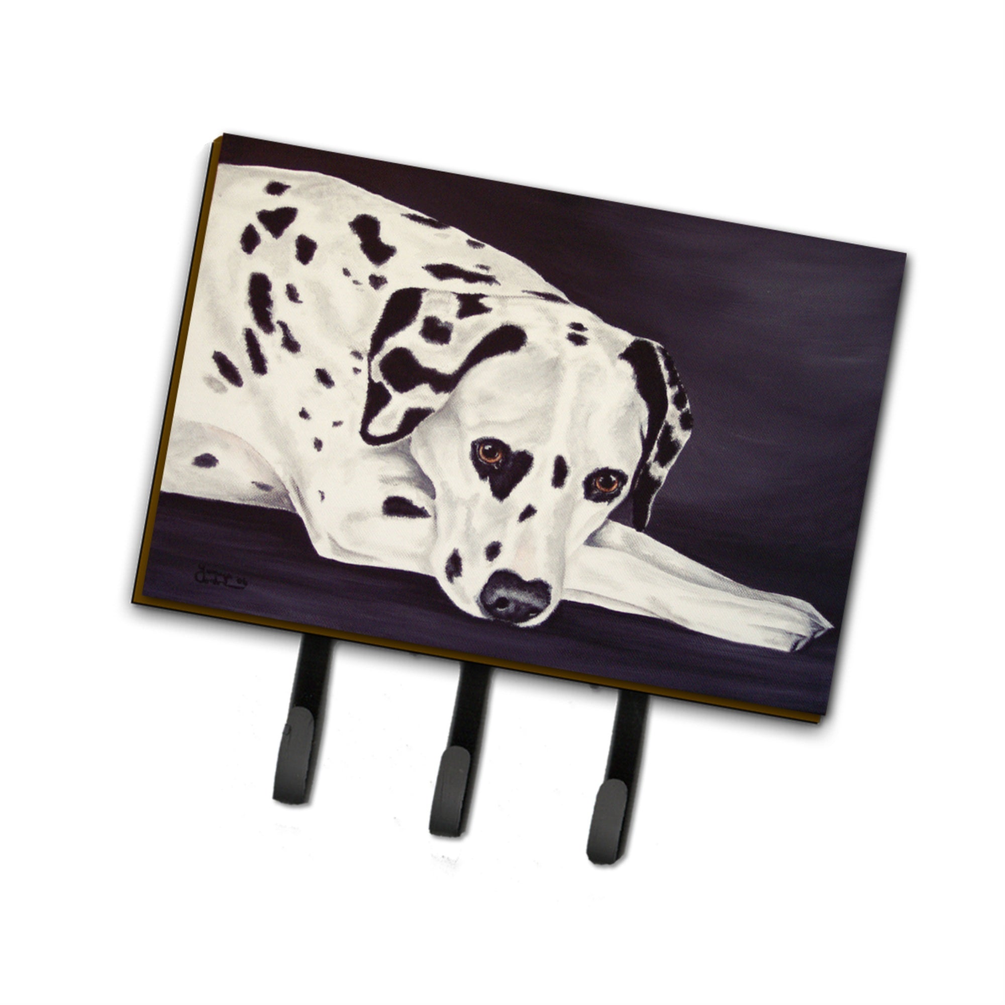 Caroline'S Treasures Amb1193Th68 Dal Dalmatian Leash Or Key Holder, Large, Multicolor