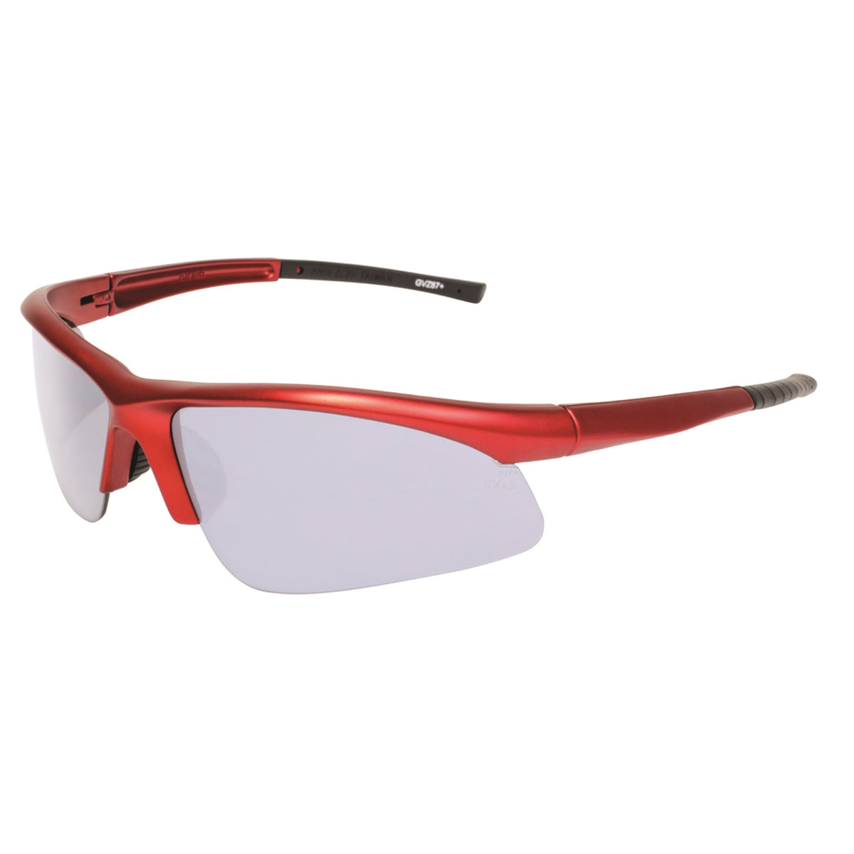 Global Vision Eyewear Ansi Z87-Plus Safety Glasses Ambassrdsm Ambassador Metallic Safety Glasses-Red