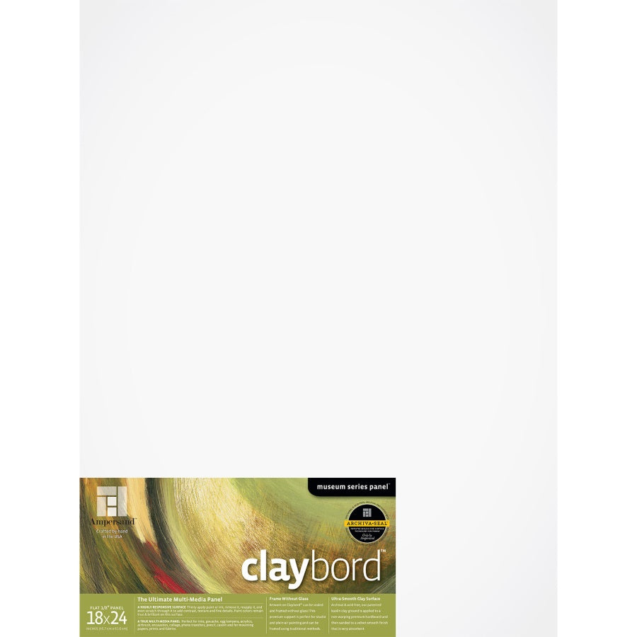 Claybord 1/8In Flat 18X24