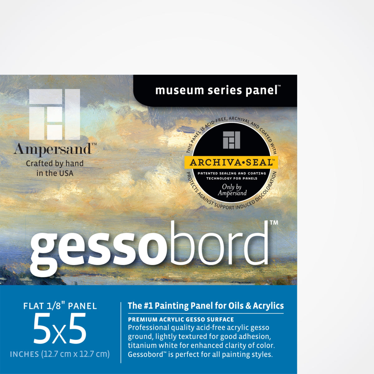 Gessobord 1/8In Flat 4Pk 5X5