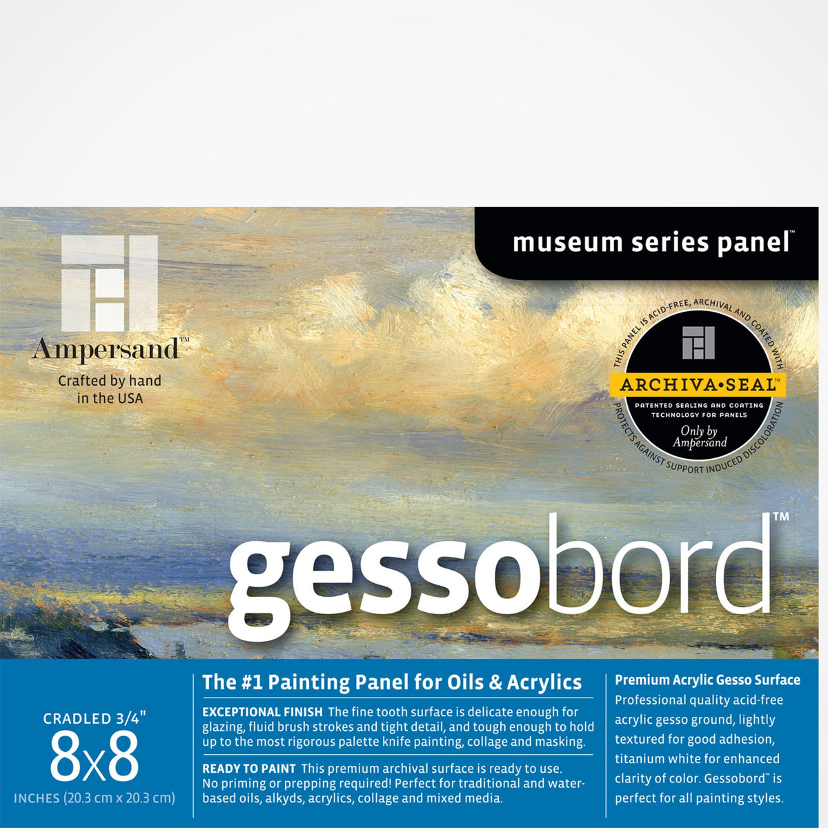 Gessobord 3/4In Crad 8X8