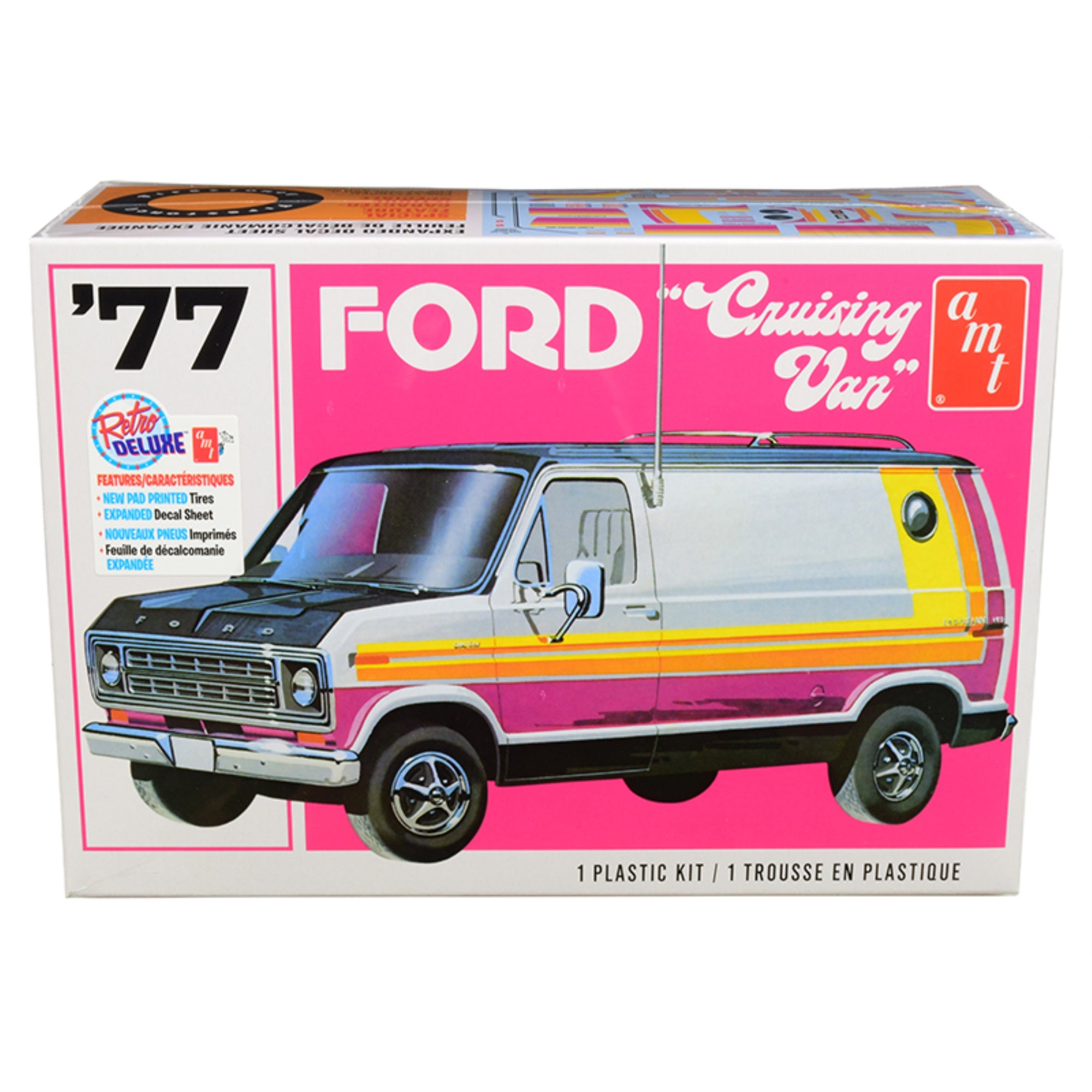 Skill 2 Model Kit 1977 Ford 'Cruising Van' 1/25 Scale Model By Amt