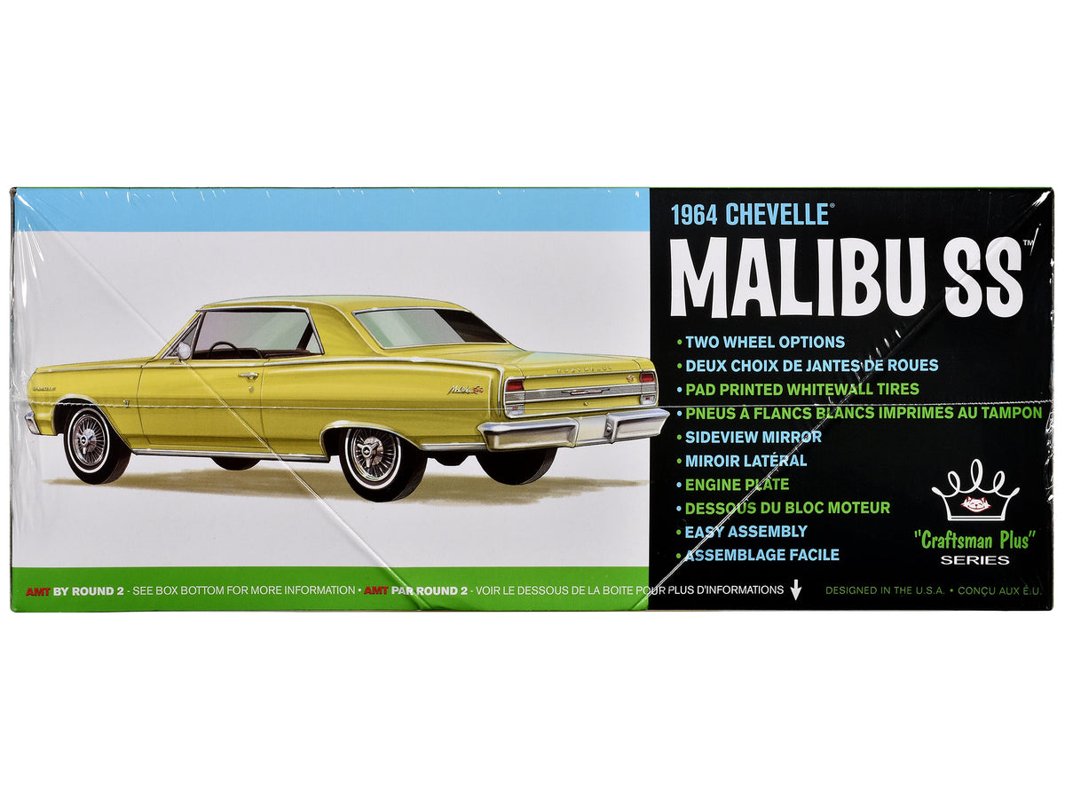 Skill 2 Model Kit 1964 Chevrolet Chevelle Malibu Ss ' Plus' Series 1/25 Scale Model By Amt