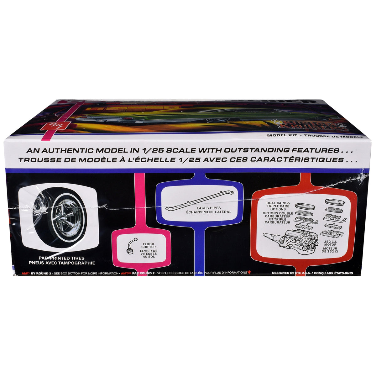 Skill 2 Model Kit 1960 Ford Starliner 'Kustom Kruisers' 1/25 Scale Model By Amt