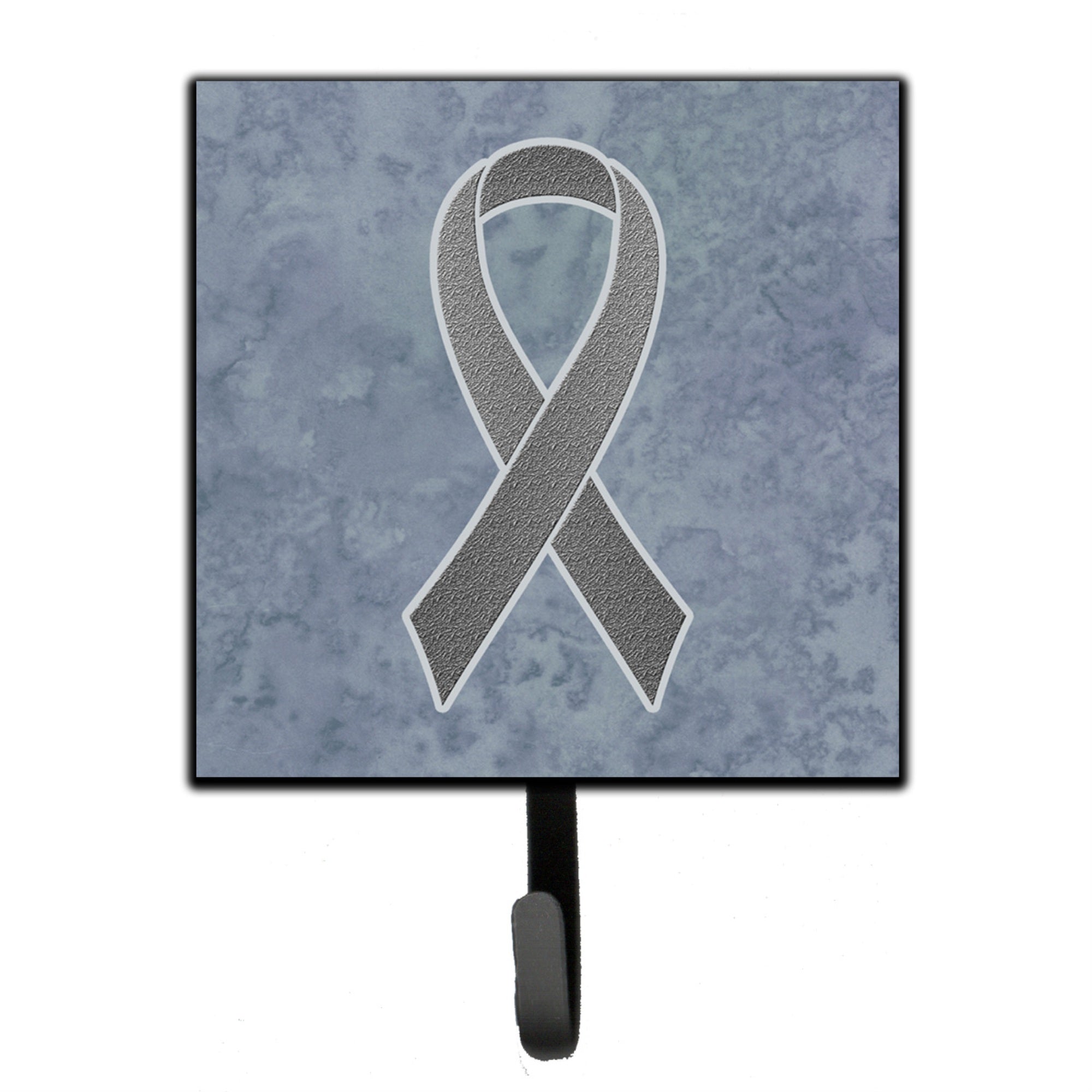 Caroline'S Treasures An1211Sh4 Grey Ribbon For Brain Cancer Awareness Leash Or Key Holder, Small, Multicolor