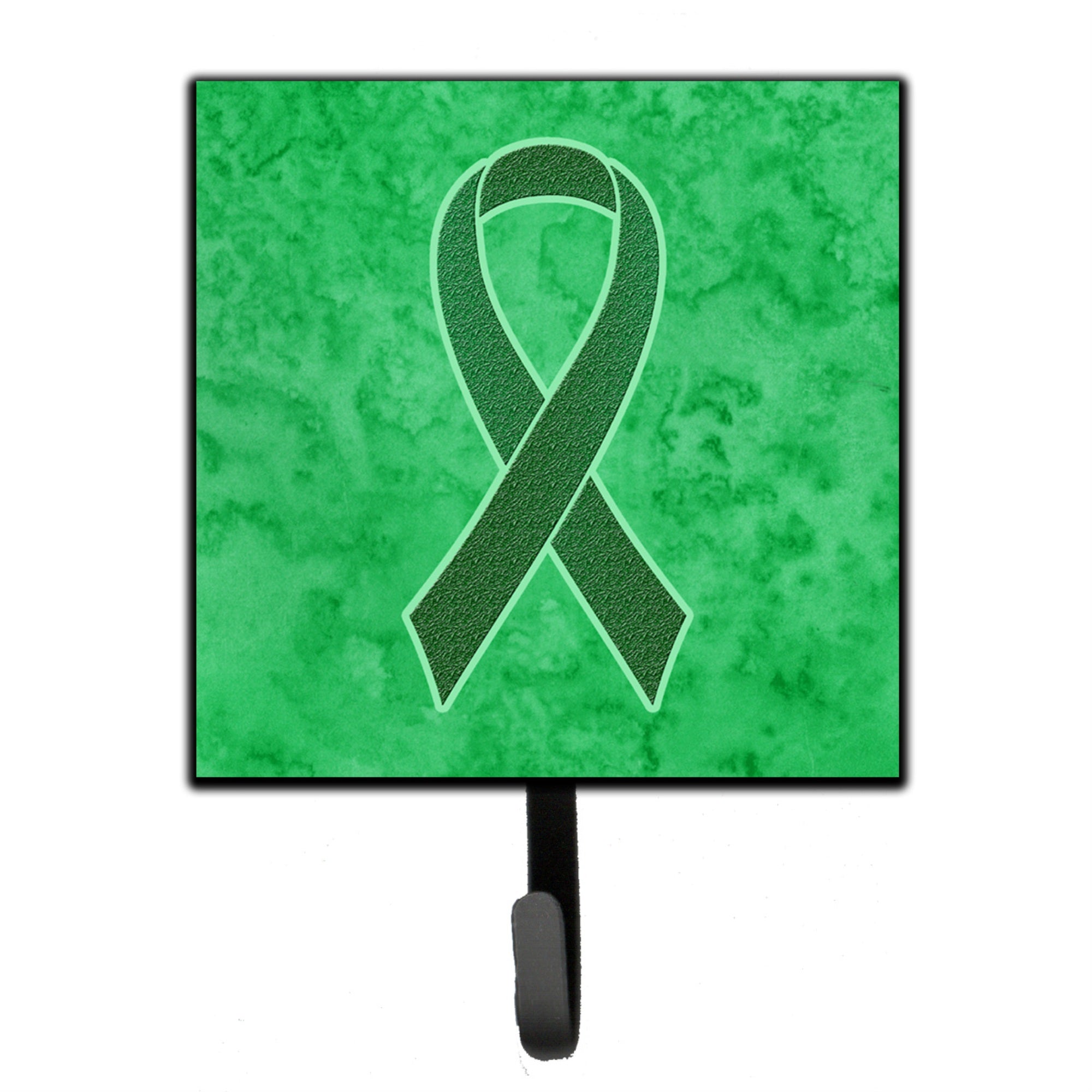 Caroline'S Treasures An1220Sh4 Kelly Green Ribbon For Kidney Cancer Awareness Leash Or Key Holder, Small, Multicolor
