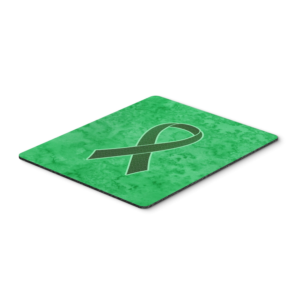 Caroline'S Treasures Emerald Green Ribbon For Liver Cancer Awareness Mouse Pad/Hot Pad/Trivet (An1221Mp)