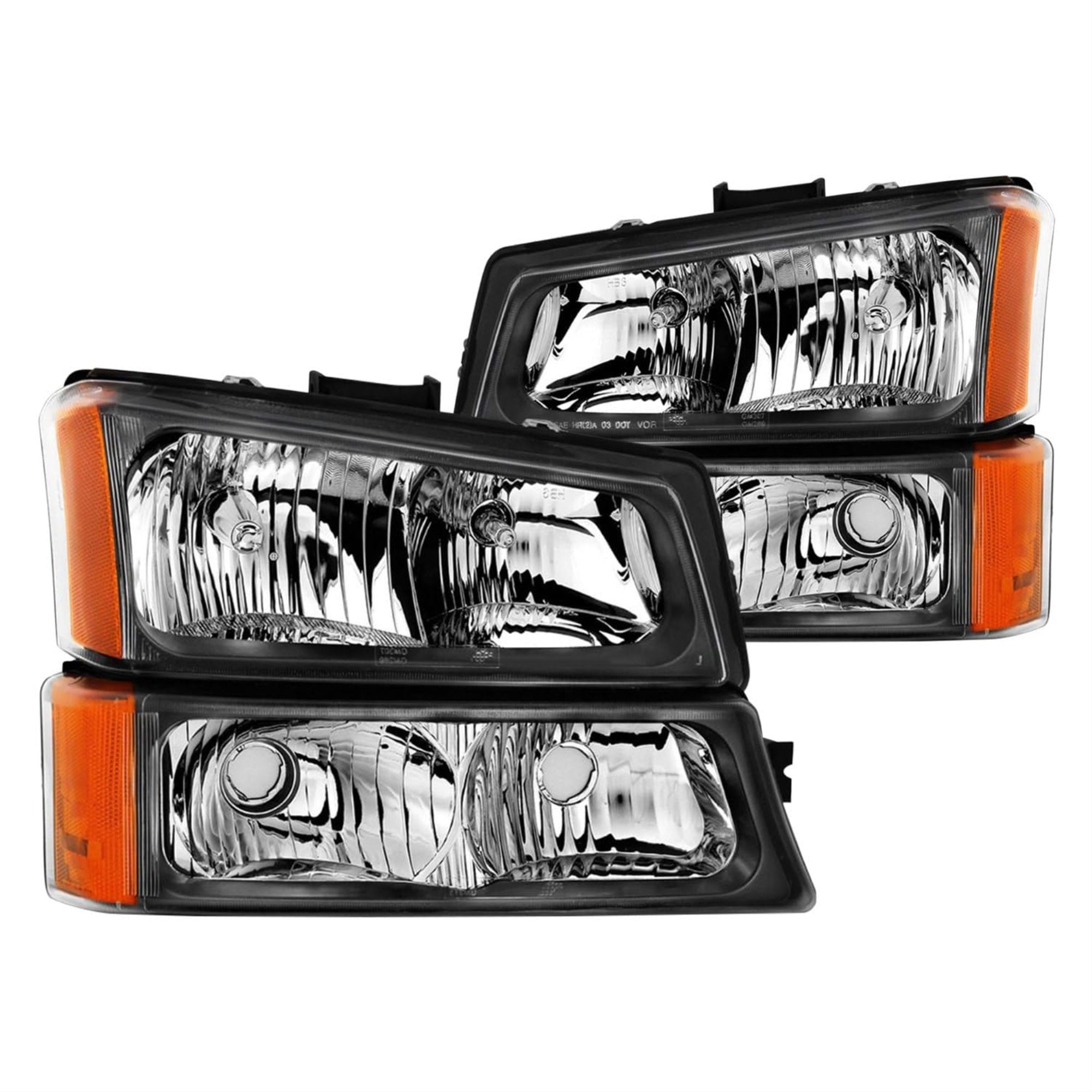 Anzo, Usa 111452 Projector Headlamps Fits Chevrolet Silverado 1500