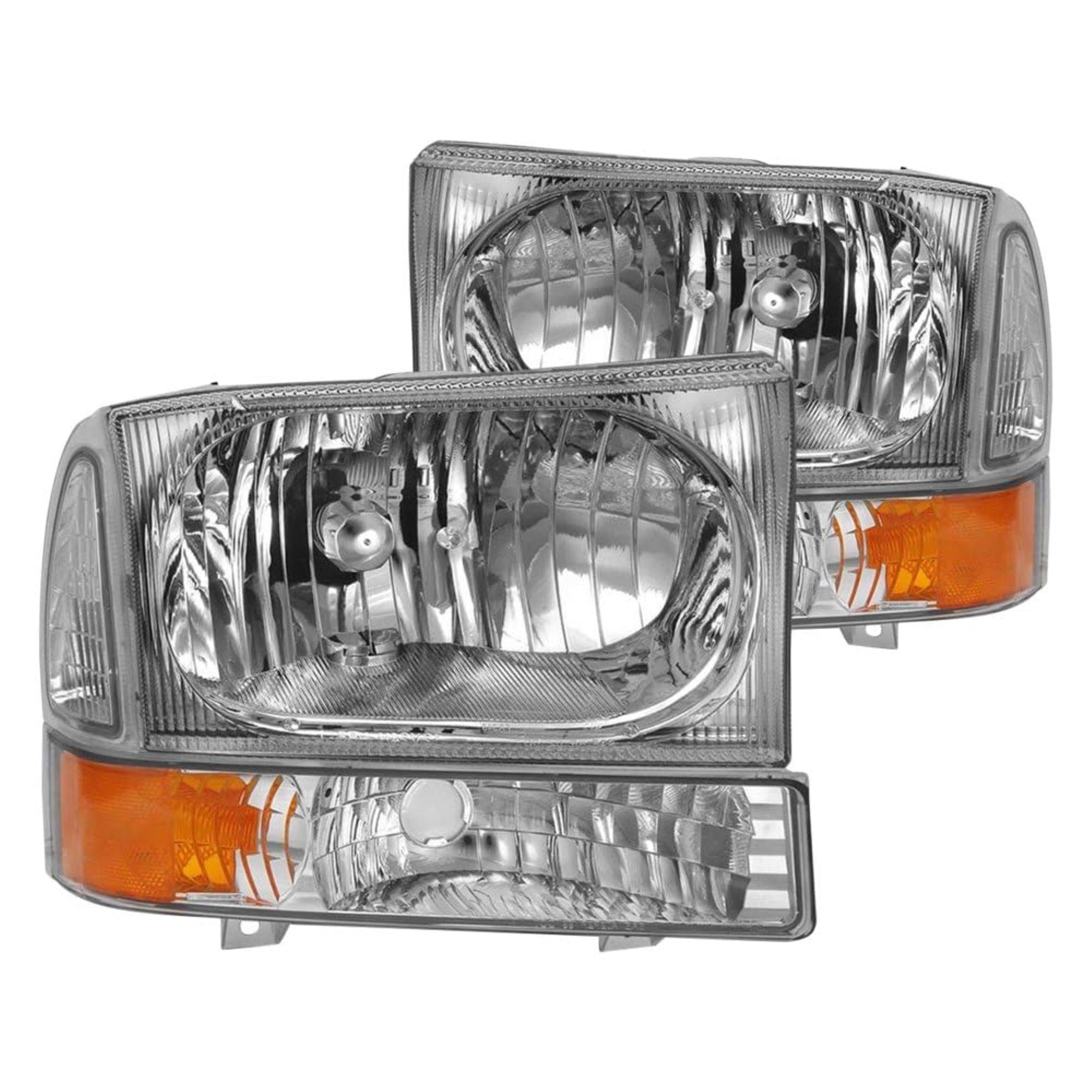 Anzo, Usa 111458 Projector Headlamps Fits Ford E-450 Super Duty