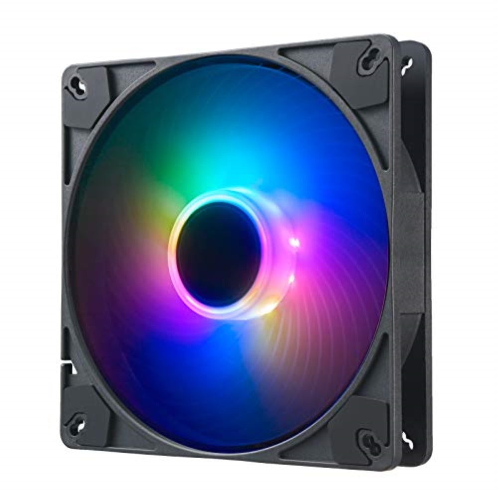 Air Penetrator Pwm Argb Fan, 140*140*25Mm, 7 Fan Blade,Pwm 500~2000Rpm , Hydro Bearing