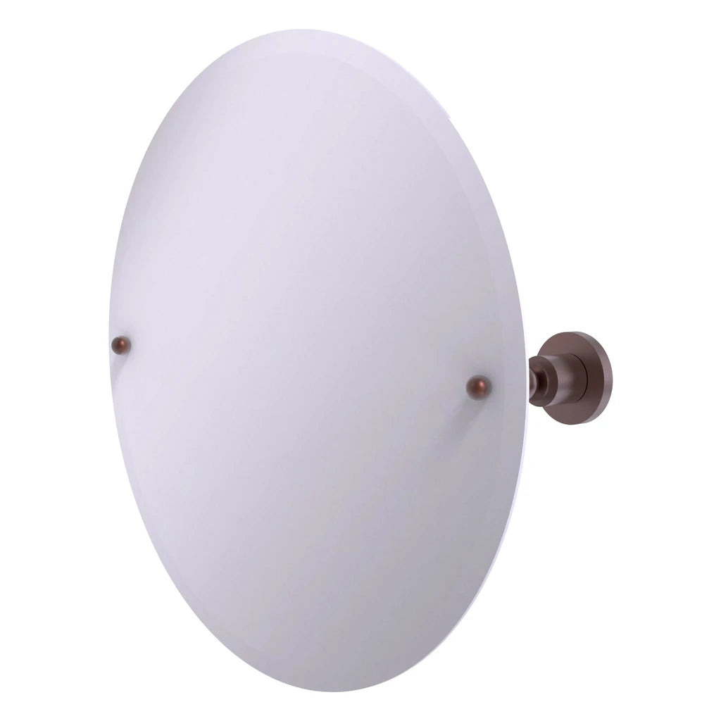 Frameless Round Tilt Mirror with Beveled Edge - AP-90-CA