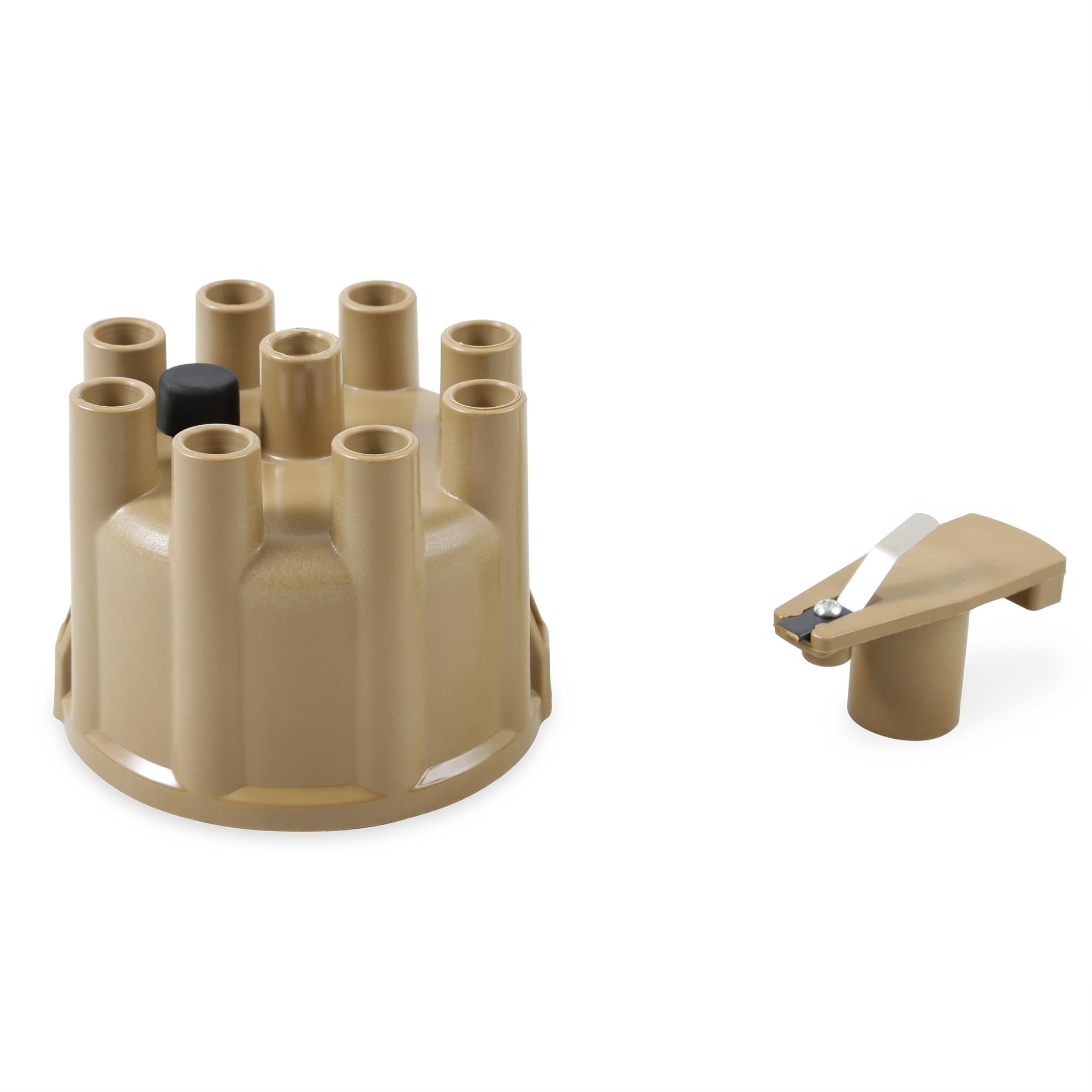 Accel 8320Acc Distributor Cap & Rotor - Socket Style - Tan