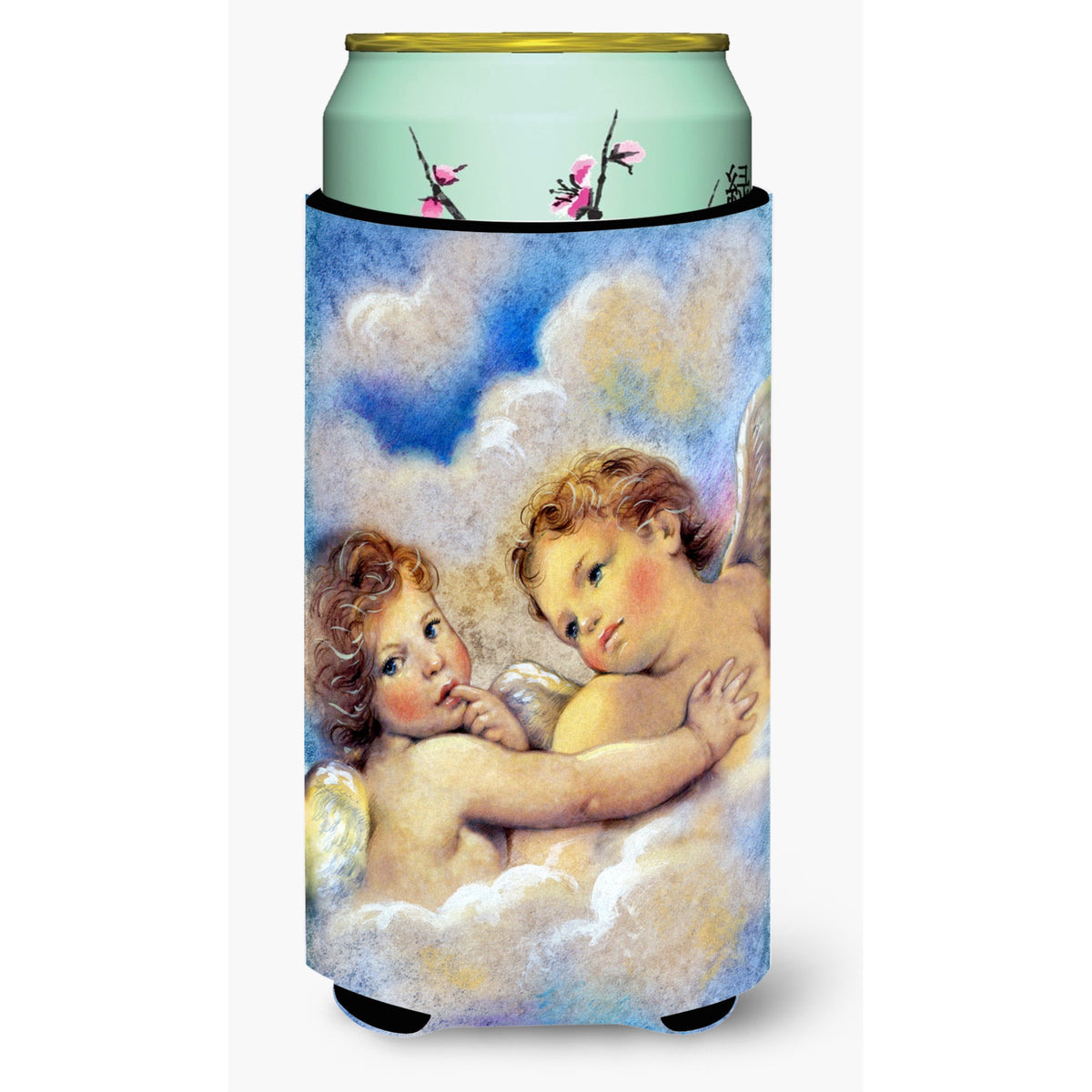 Caroline'S Treasures Angels Tall Boy Koozie Hugger, Multicolor