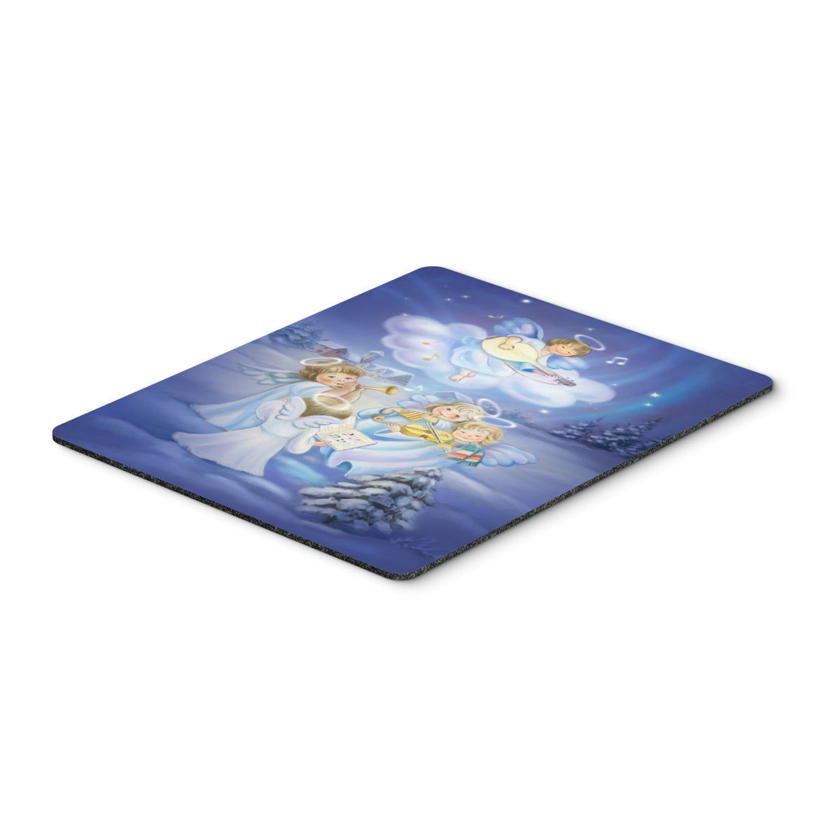 Caroline'S Treasures Angels Around The Tree Mouse Pad, Hot Pad Or Trivet, Multicolor (Aph6028Mp)