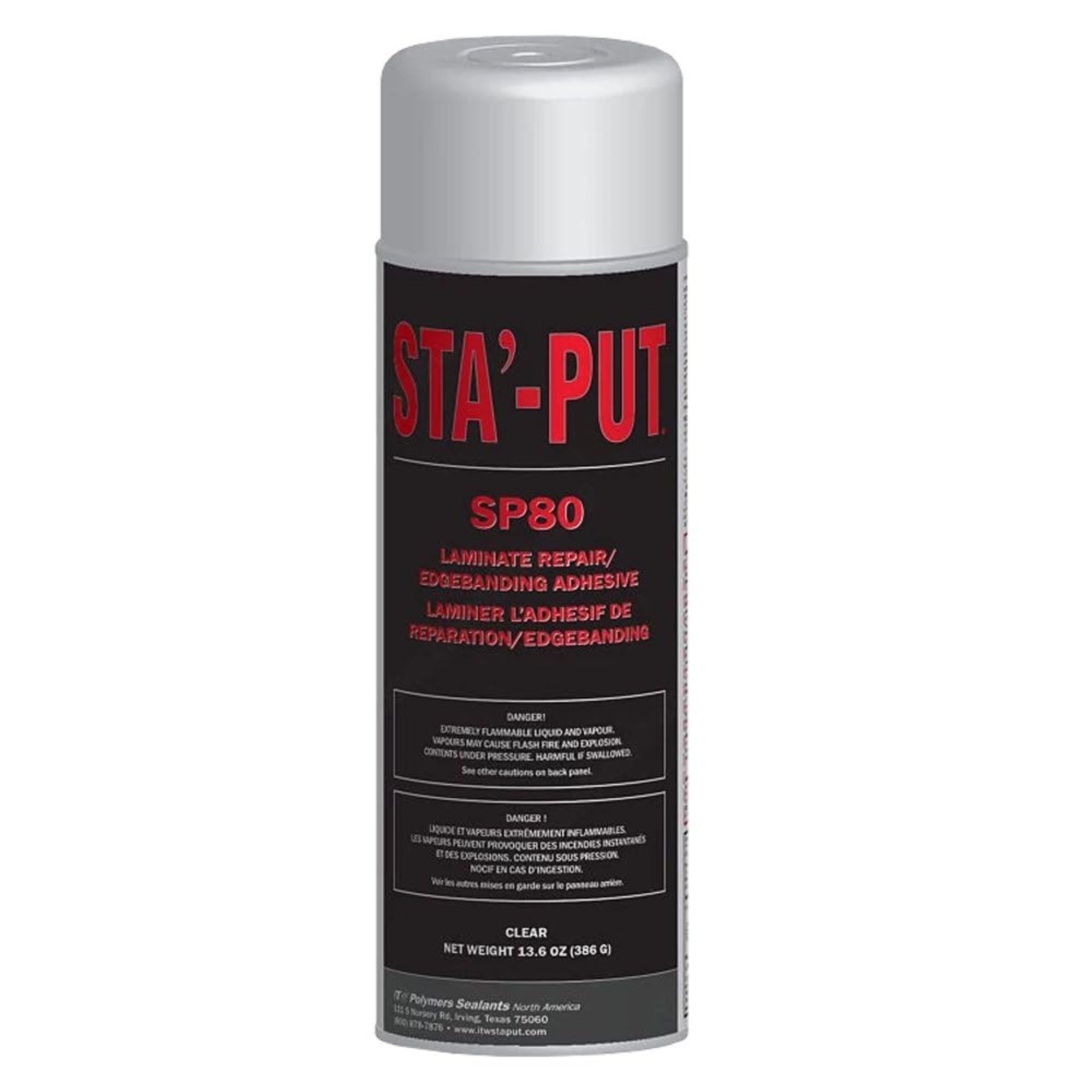 Sta'-Put 001-Sp8013C Sp80 Aerosol Contact Adhesive - 13.6 Oz.