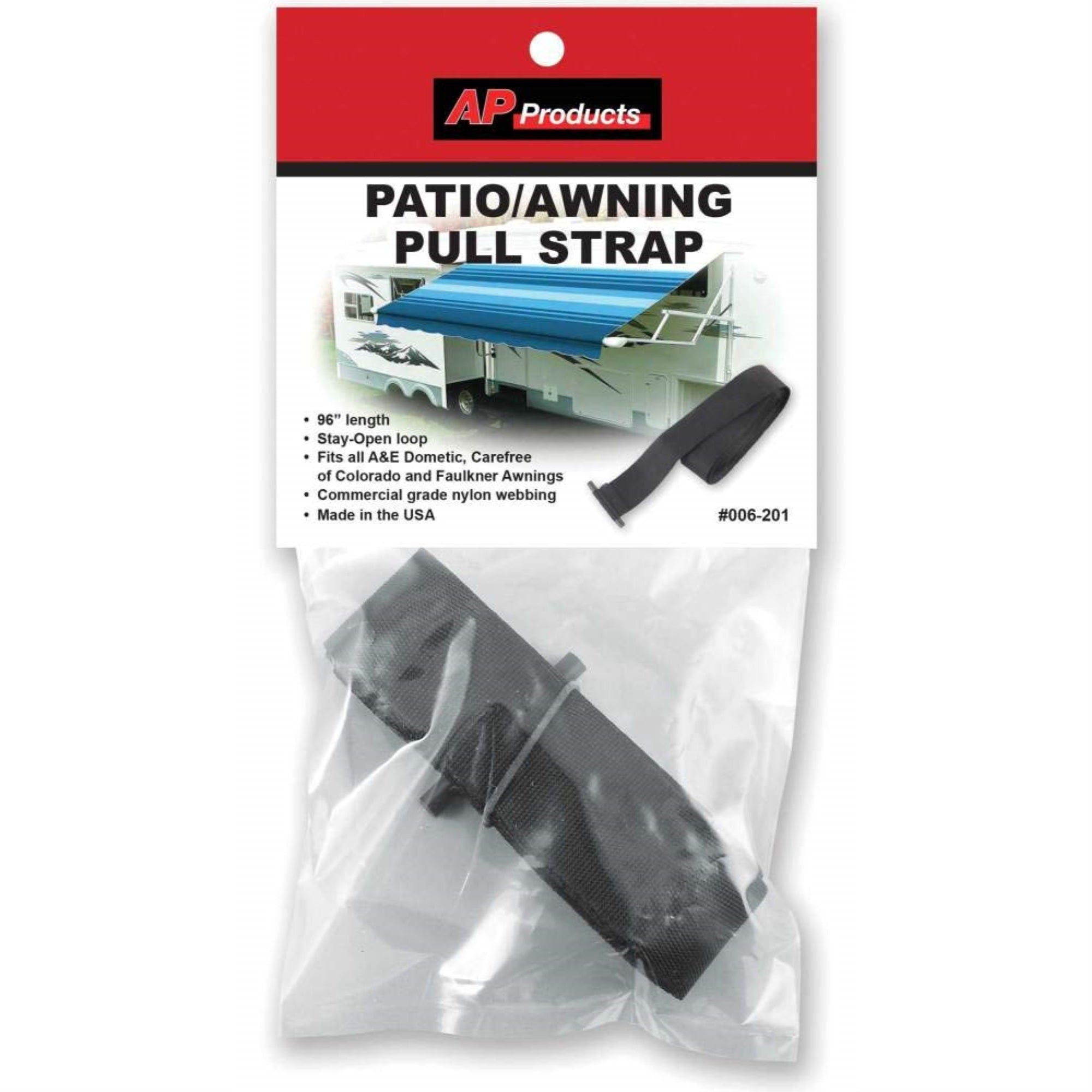 Ap Products 006-201 Patio/Awning Pull Strap - 96'