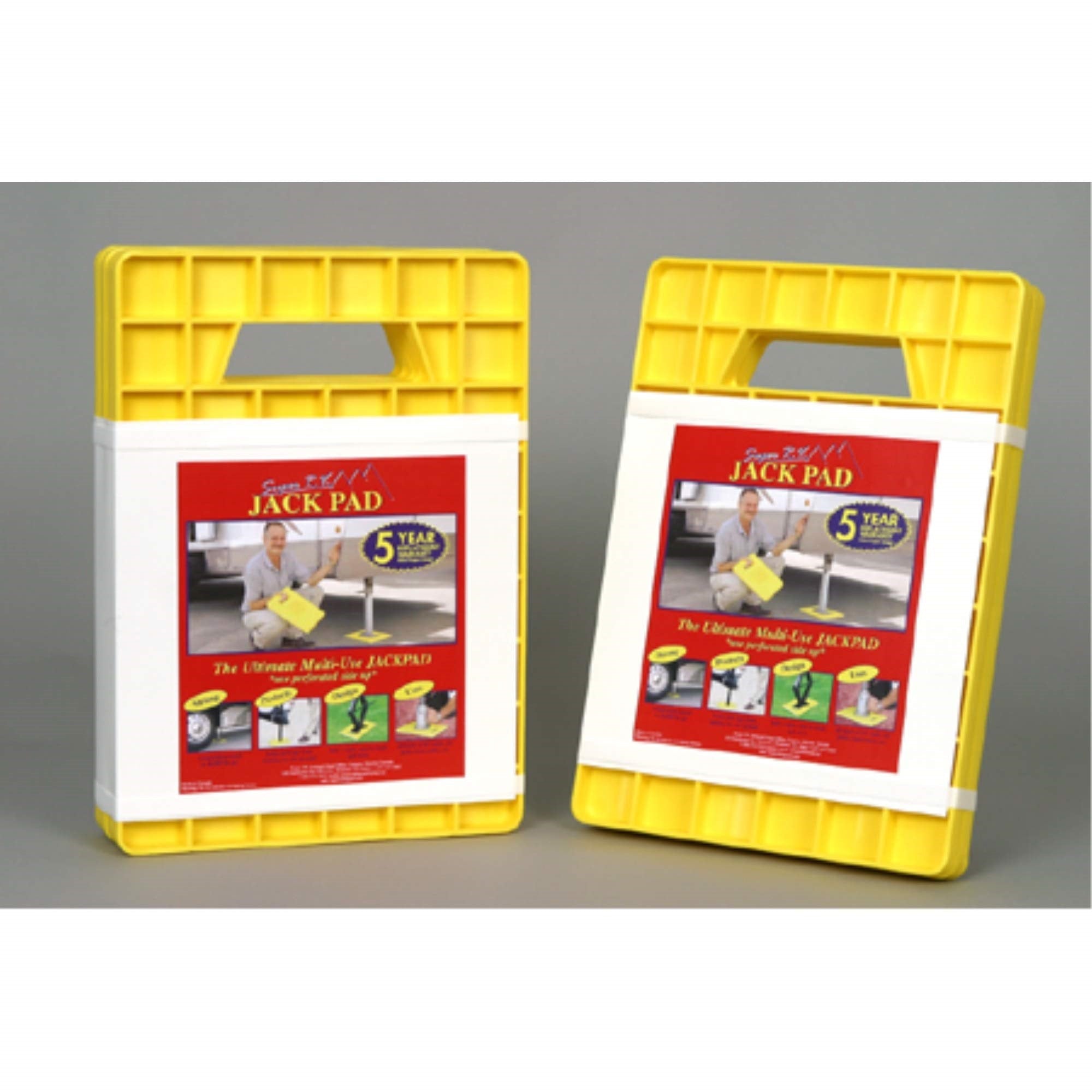 Ap Products 47257 Super Rv Jack Pad, (Pack Of 4), Yellow