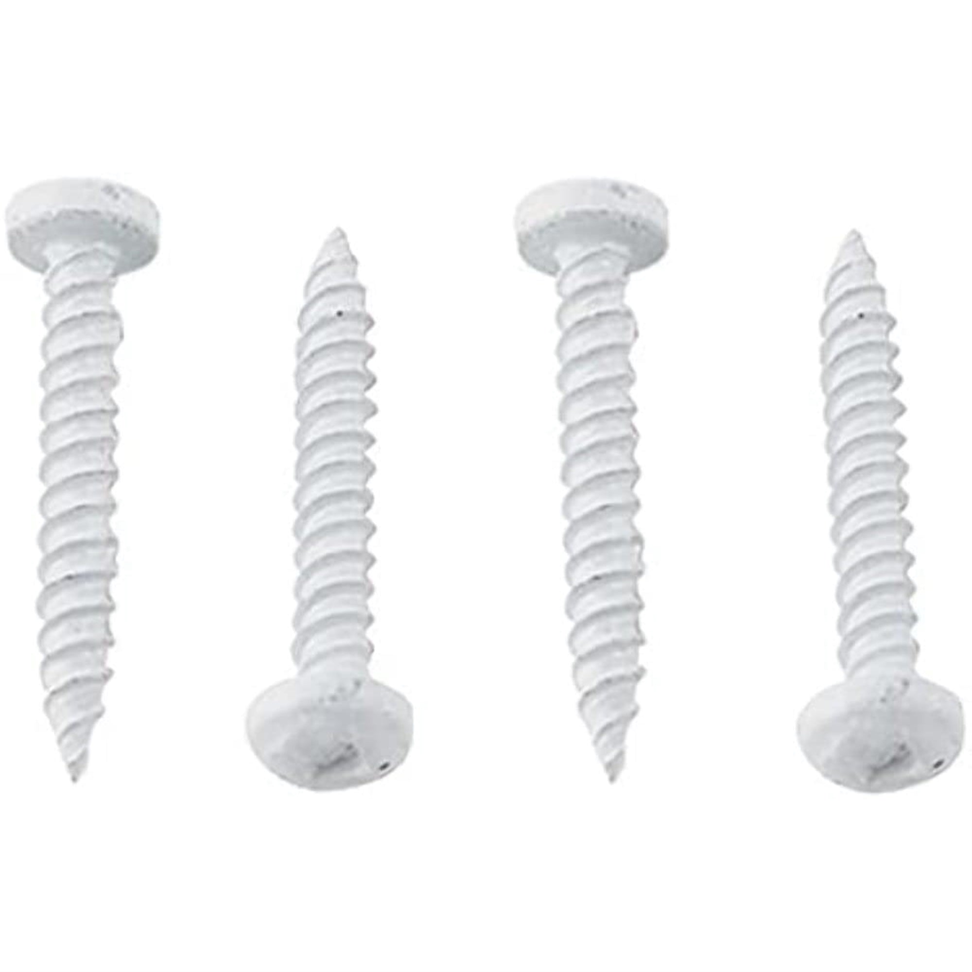 Forespar Performance Products Q1000W8112 Pan Hd Sq Recess 8X1-1/2 Wht 1000Pk