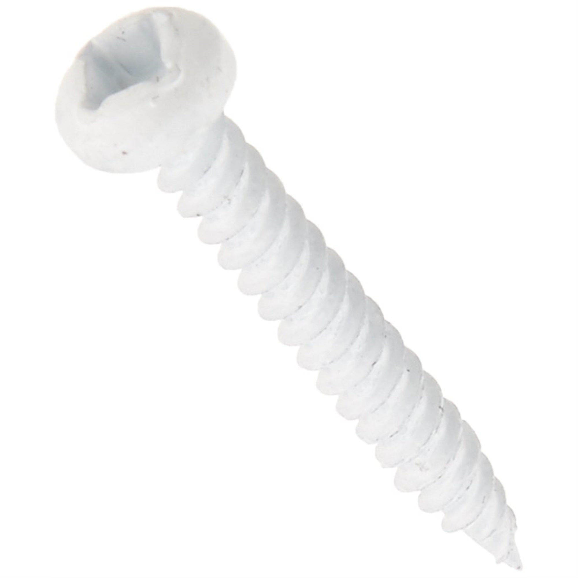 Ap Products 012-Psq500 W 8 X 1-1/4 White Pan Head Square Recess Screw - Pack Of 500