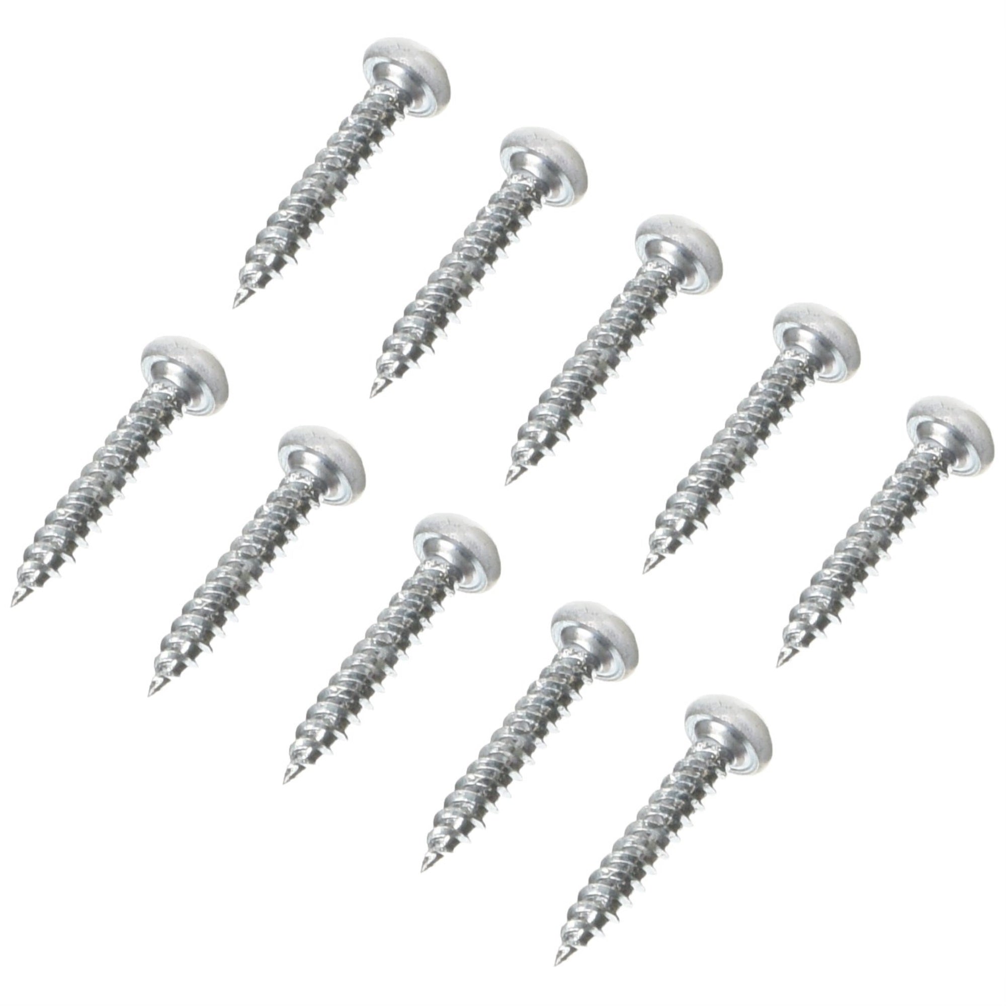 Ap Products 012-Psq500W 8X1 Polar White 1' Square Recessed Pan Head Screw, (Pack Of 500)