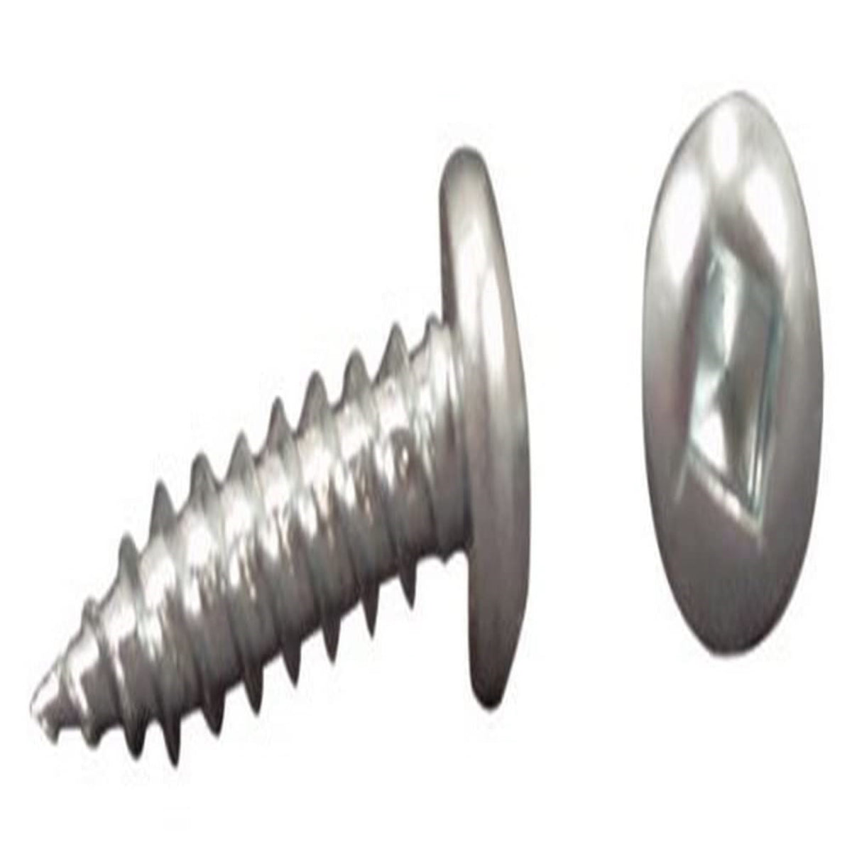 Ap Products 012-Psq500 W 8 X 3/4 White Pan Head Square Recess Screw - Pack Of 500