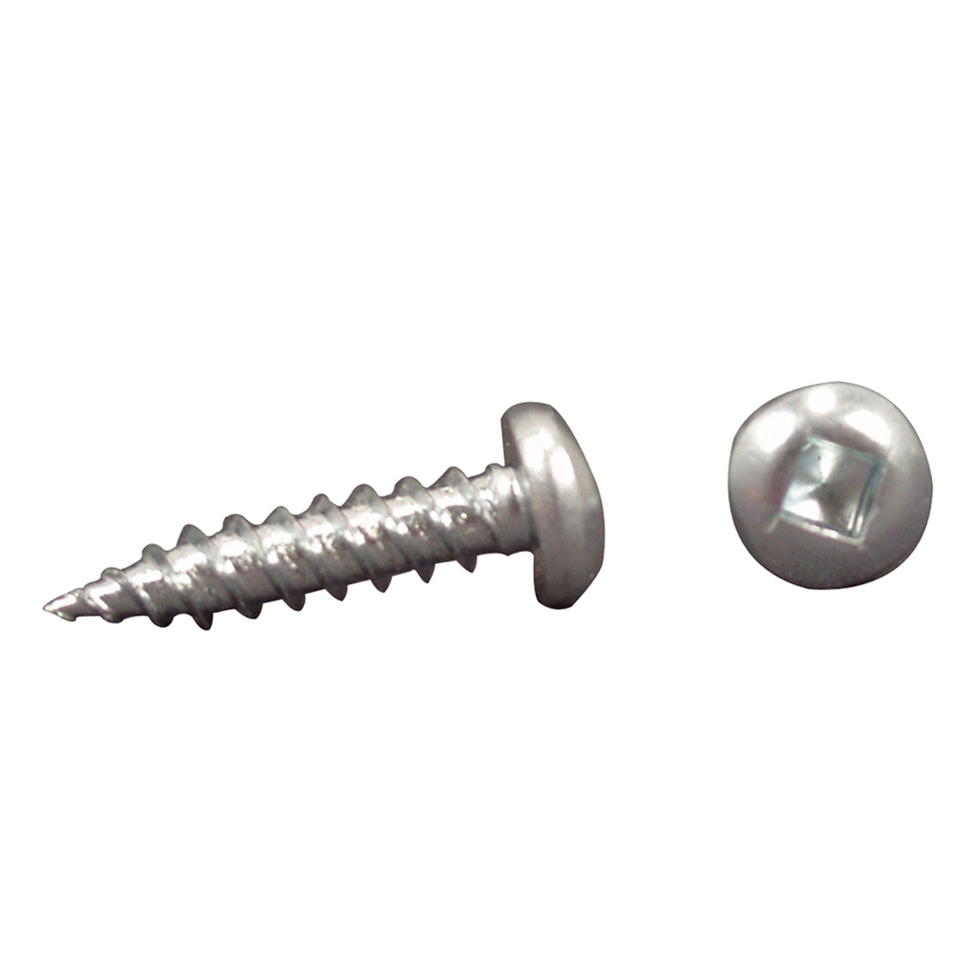 Ap Products (012-Psq50 8X1-1/2 8' X 1-1/2' Zinc Square Recess Pan Head Screw, (Pack Of 50)