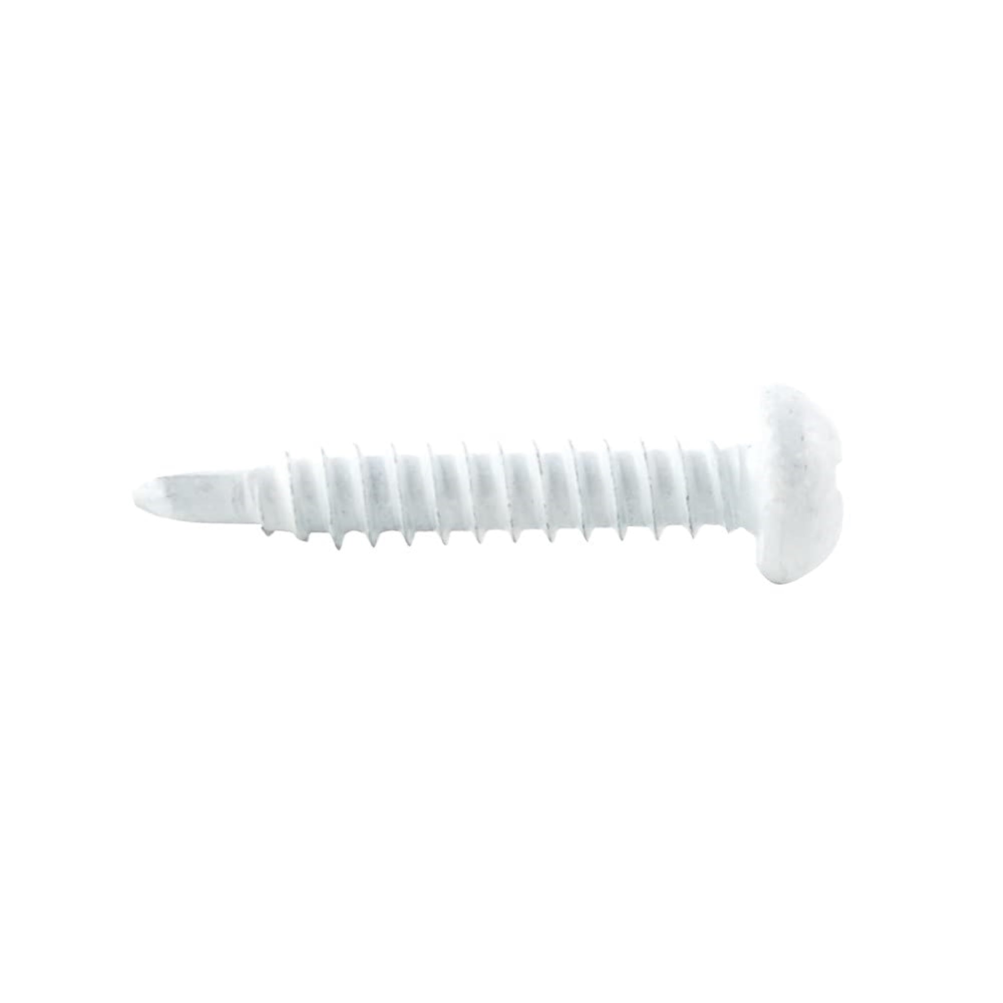 Ap Products 012-Ptk500W 8X1-1/2 White #8 Self-Tapping Pan Head Tri-Screws - 1.5', 500 Pack