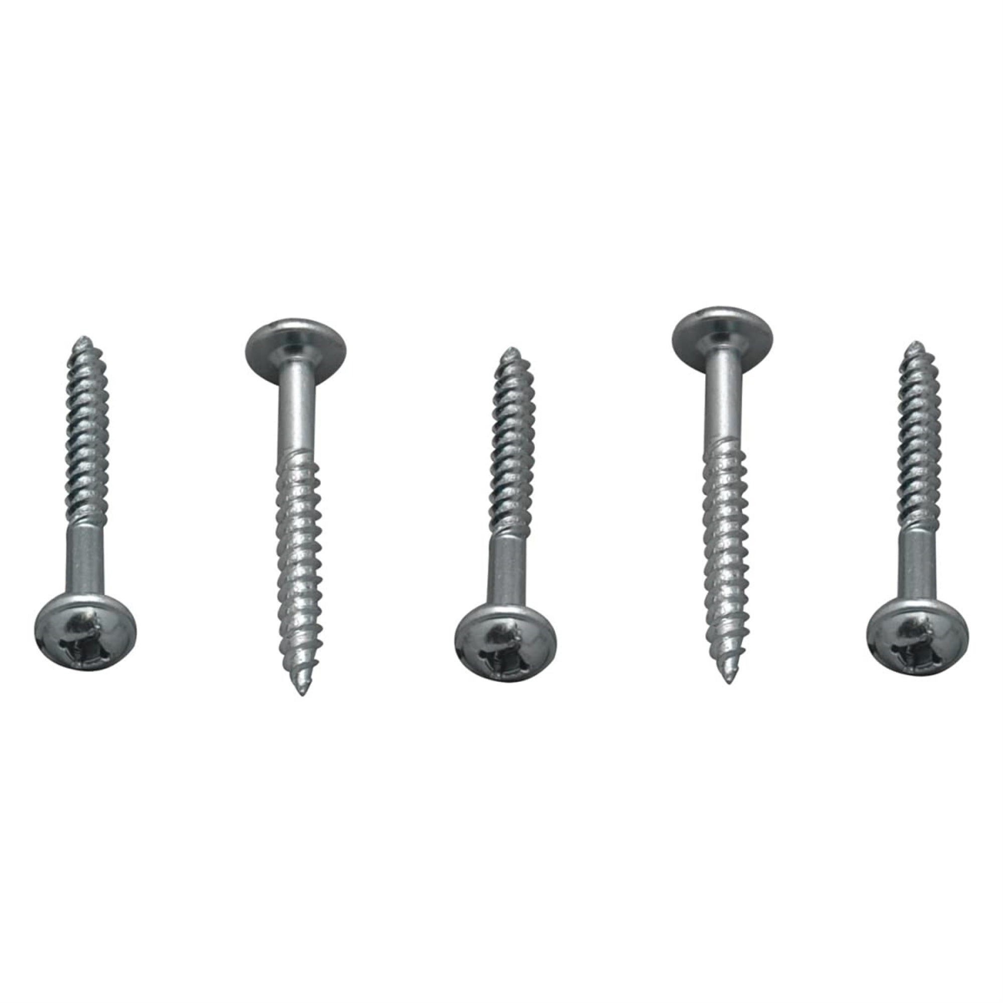 Ap Products App012-Ptw1000 8 X 1 8 X 1 In. Zinc Pan Washer Head Tri-Drive Screw - Pack Of 1000