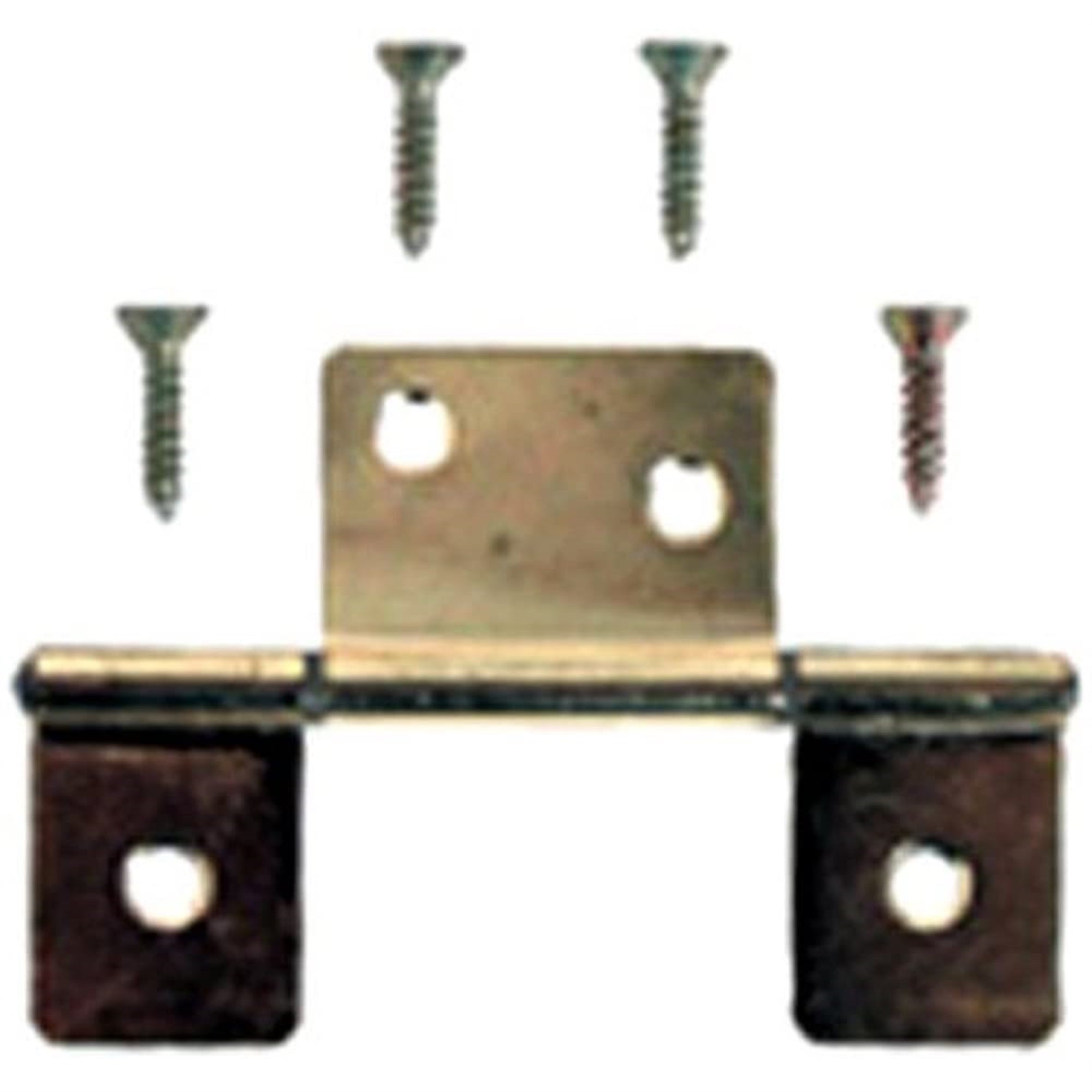 Ap Products 013-046 Brass Non-Mortise Door Hinge - Set Of 2