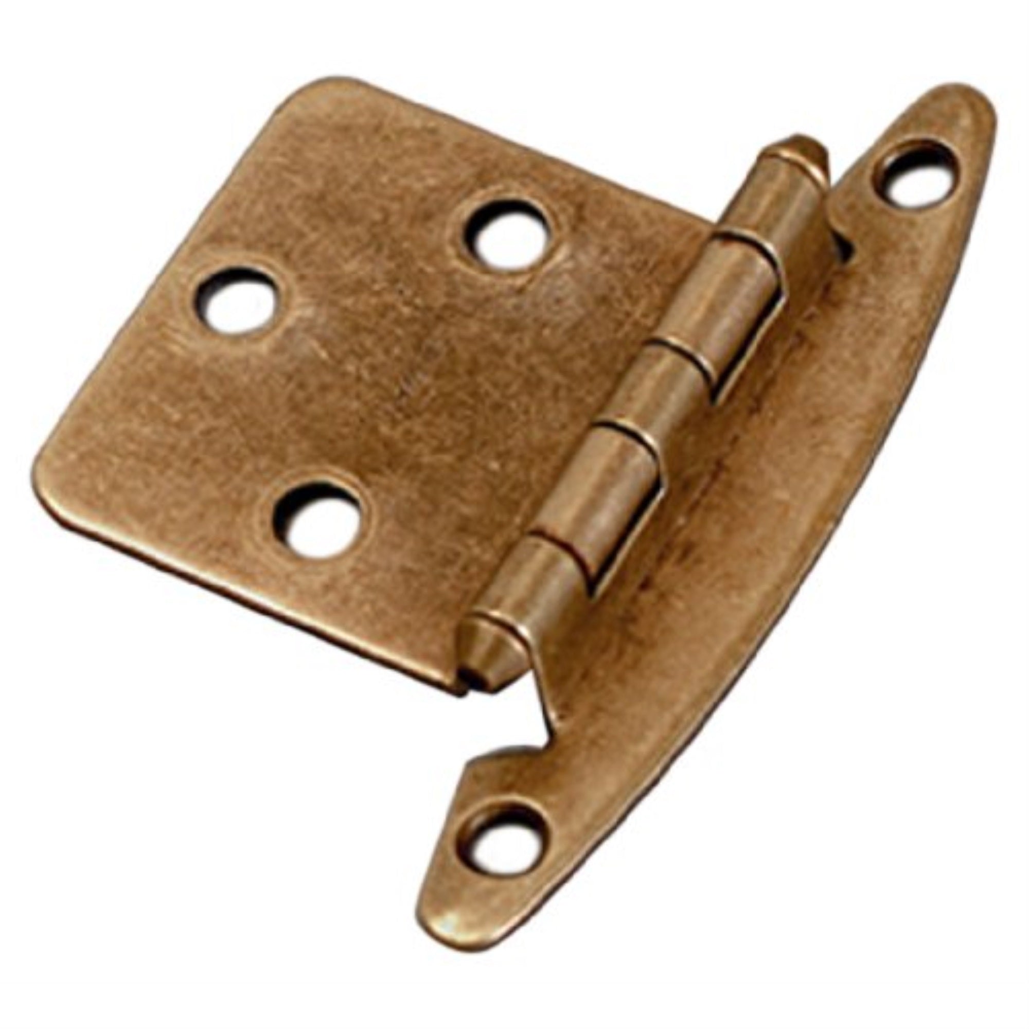 Ap Products 013-049-B Brass Non Self-Closing Door Hinge - Set Of 2