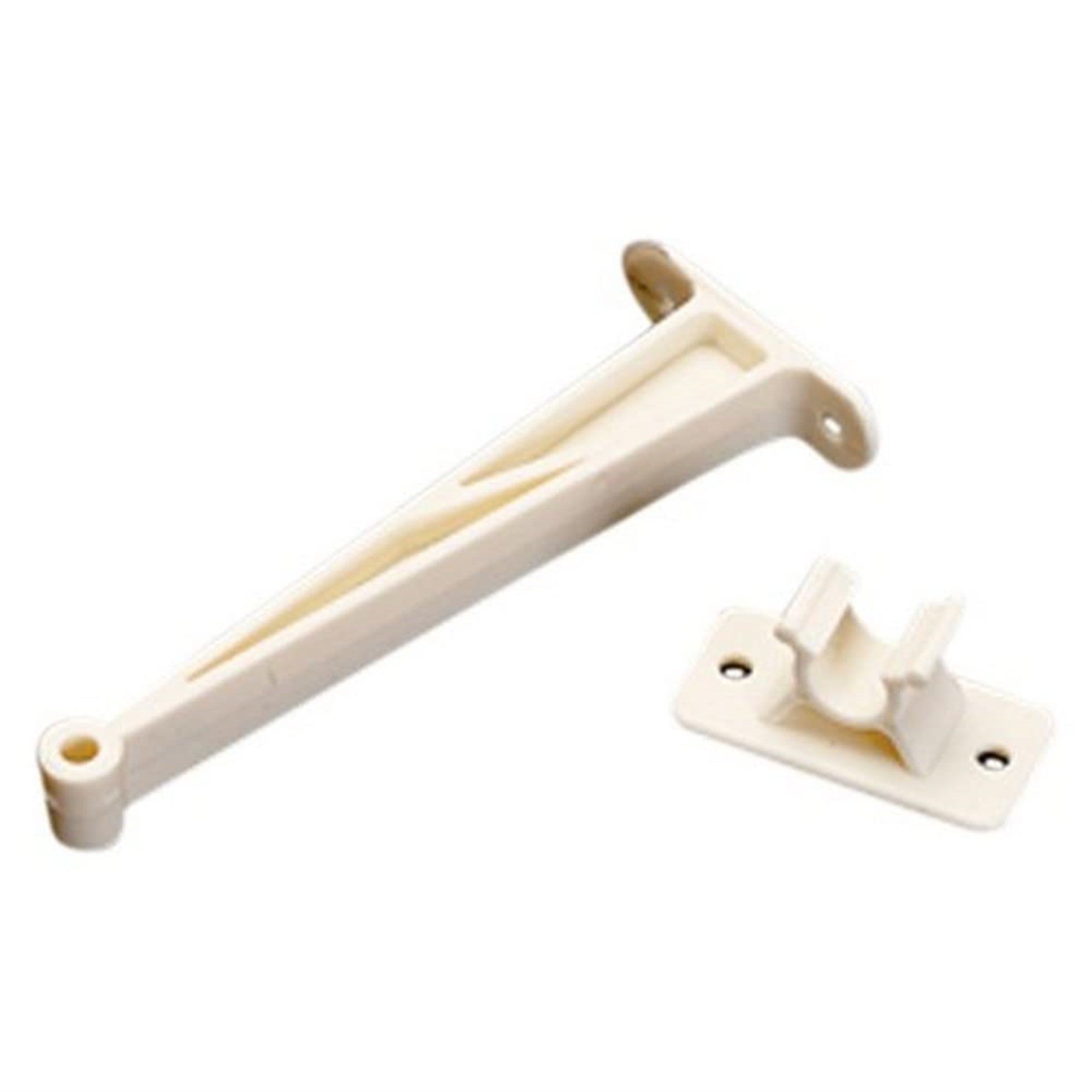 Ap Products 013-086W 3' White Plastic Door Holdback - Set Of 1