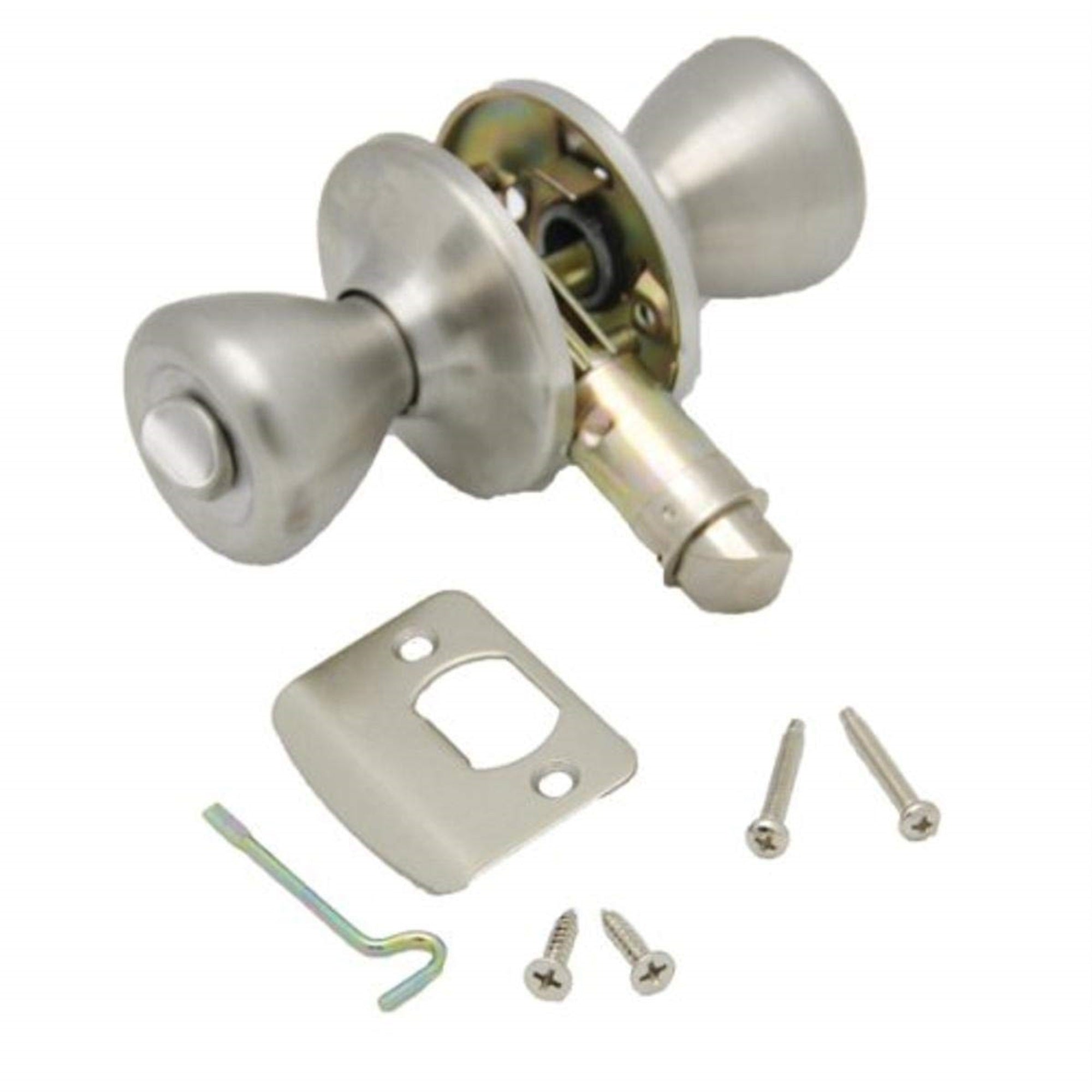 Ap Products 013-202-Ss Privacy Lock Set , Silver
