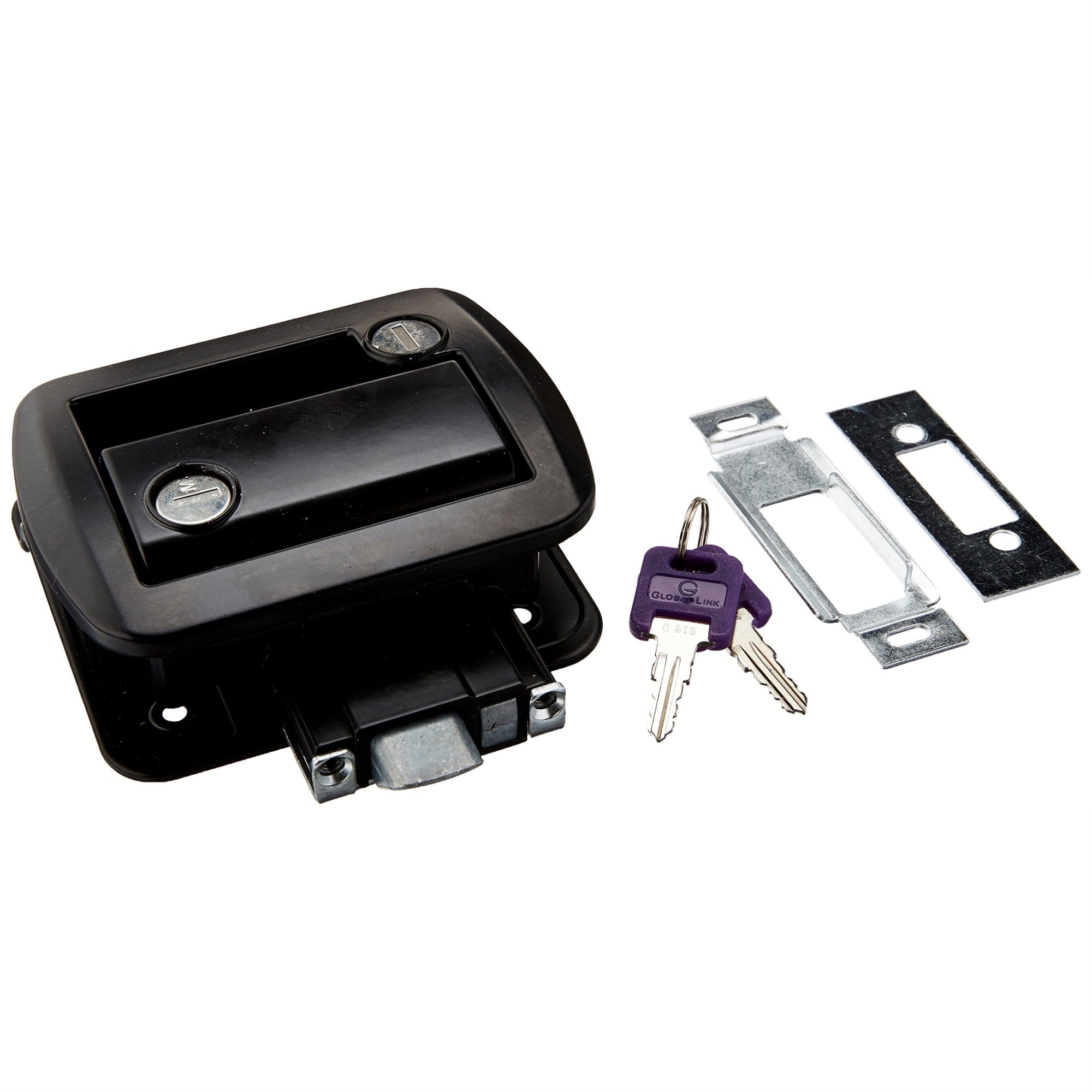 Ap Products 013-570 Black Global Travel Trailer Entrance Lock Set
