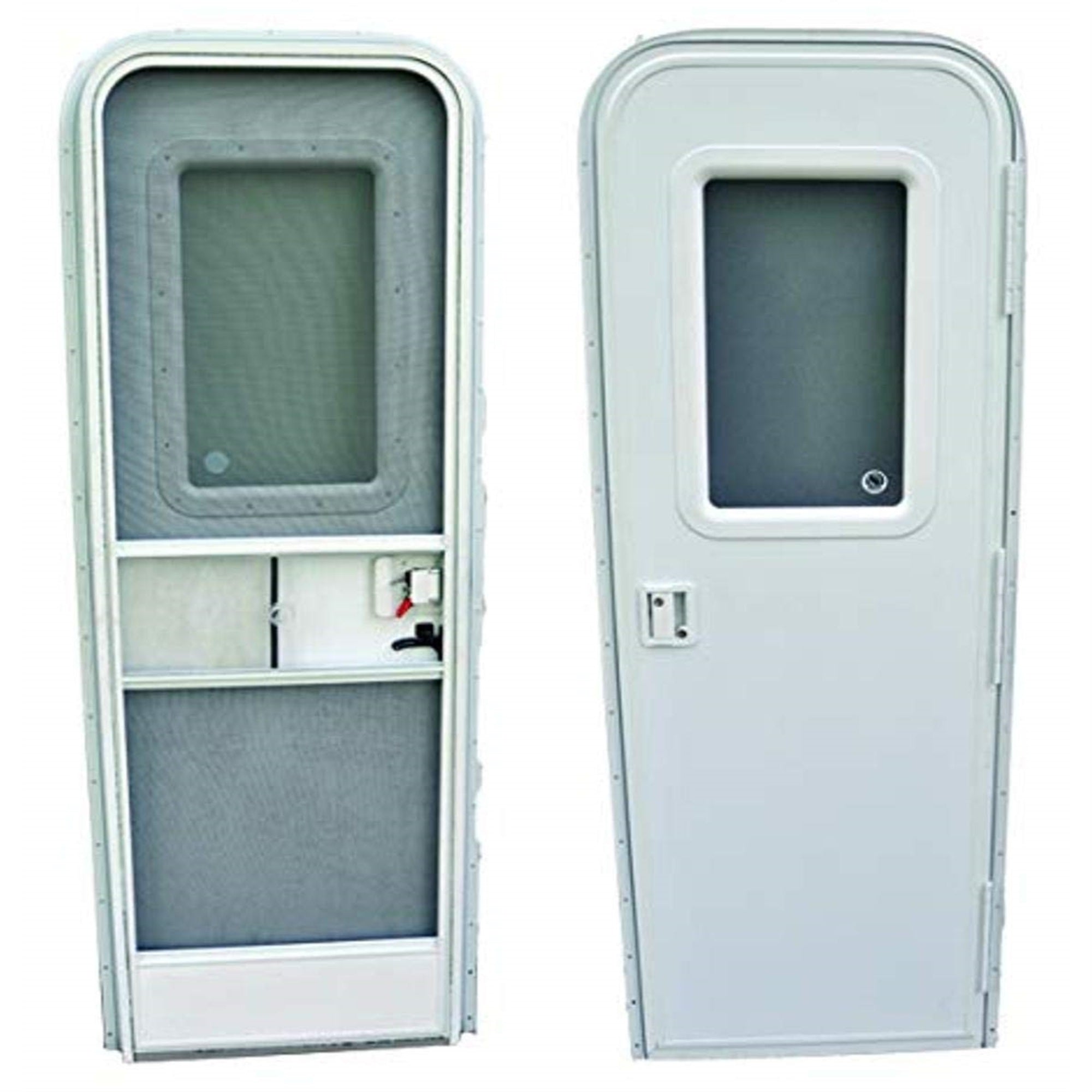Ap Products 015-201495 Rv Entrance Door Window Glass, White