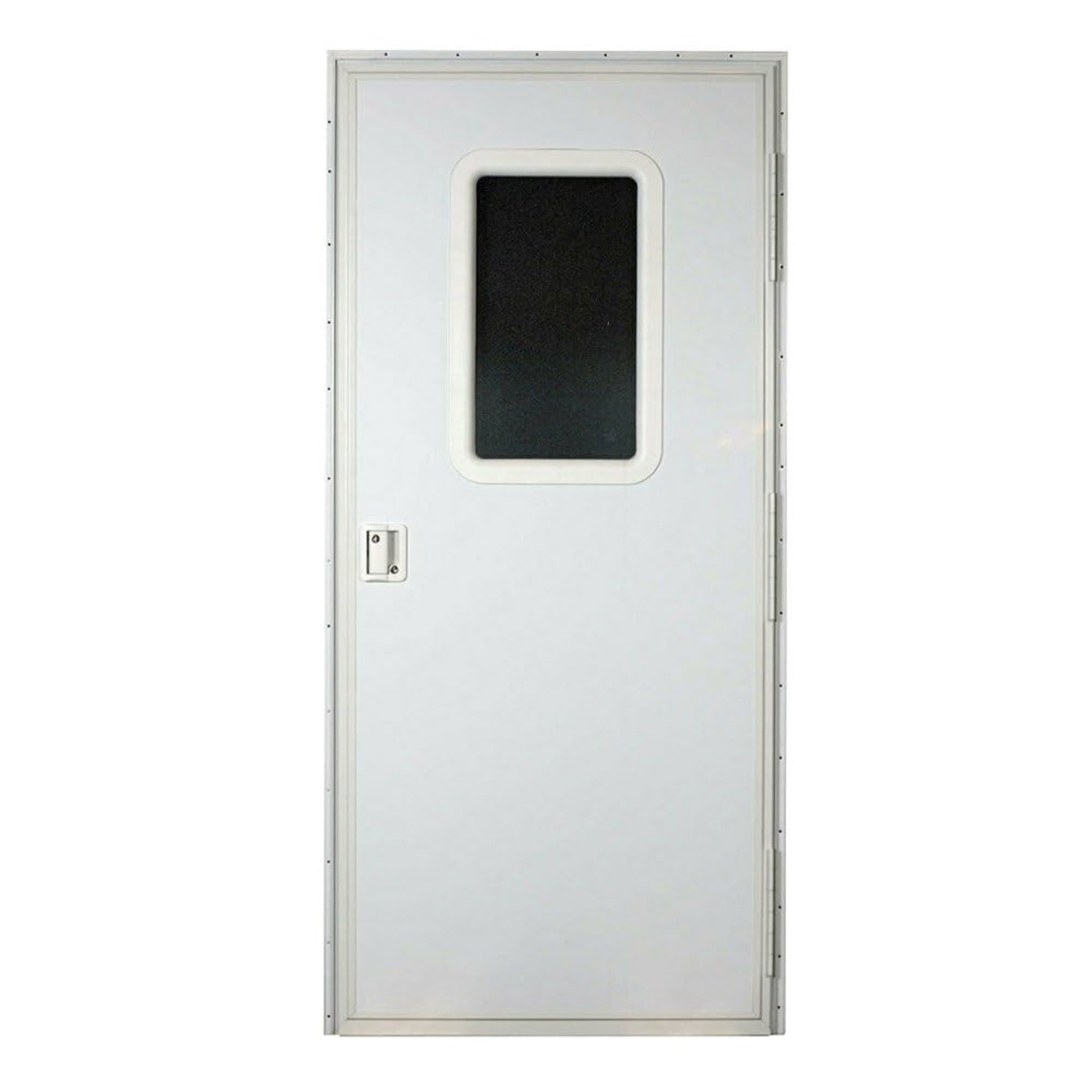 Ap Products 015-217717 Rv Square Entrance Door - 26' X 72', Polar White