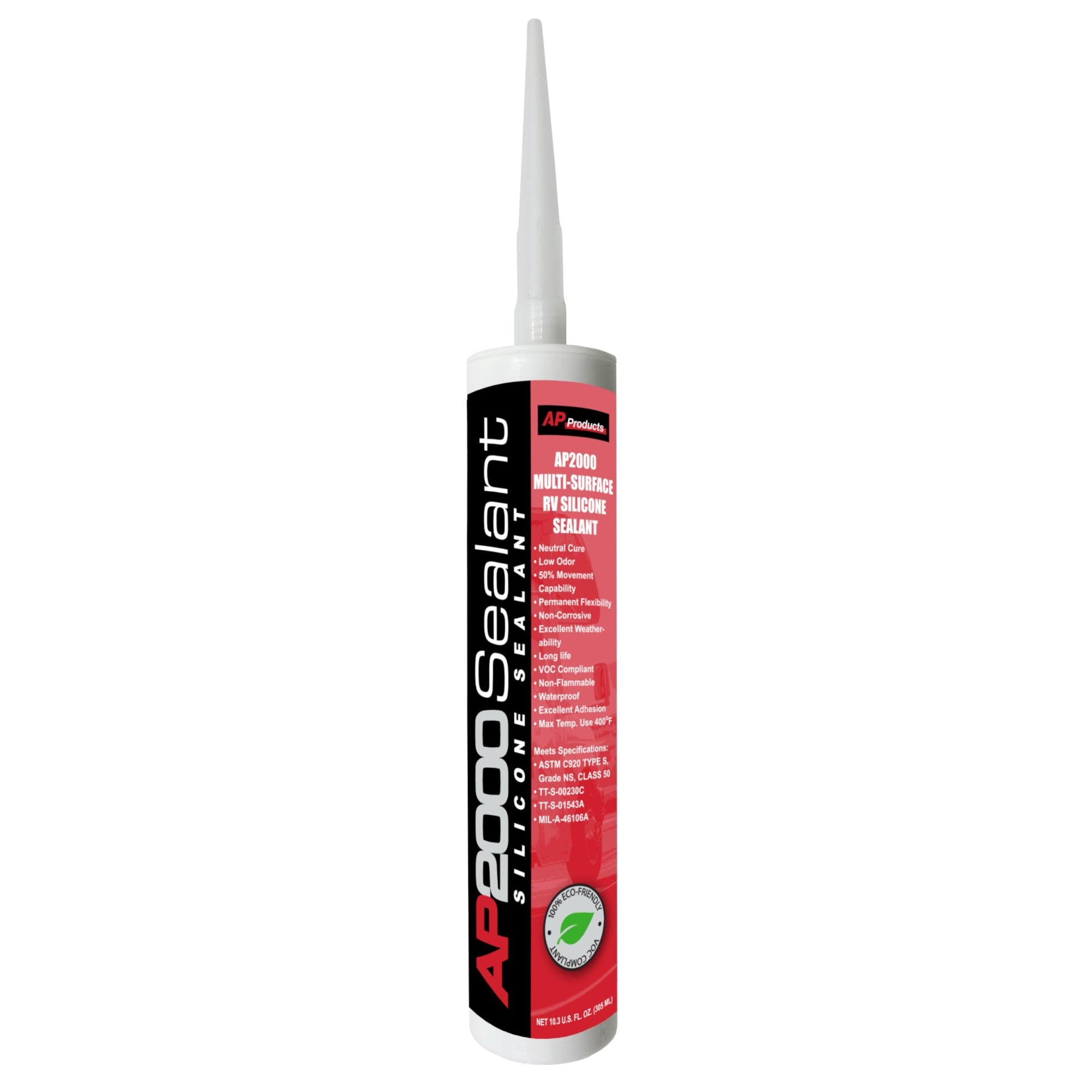 Ap Products 017-2001 Ap2000 Sealant - 10.3 Oz., Clear