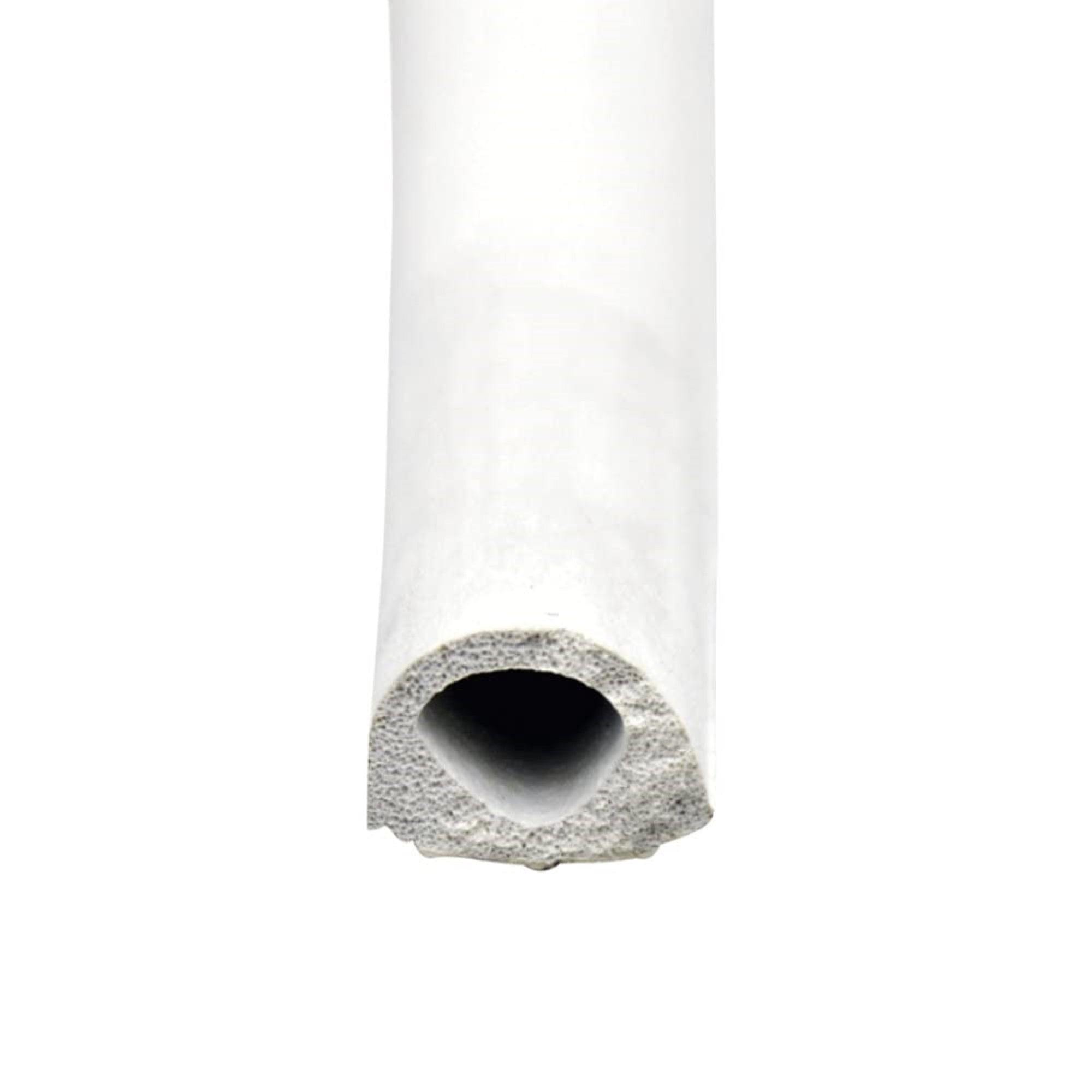 Ap Products 018-204 White 1/2' X 3/8' X 50' Rubber D-Seal With Tape