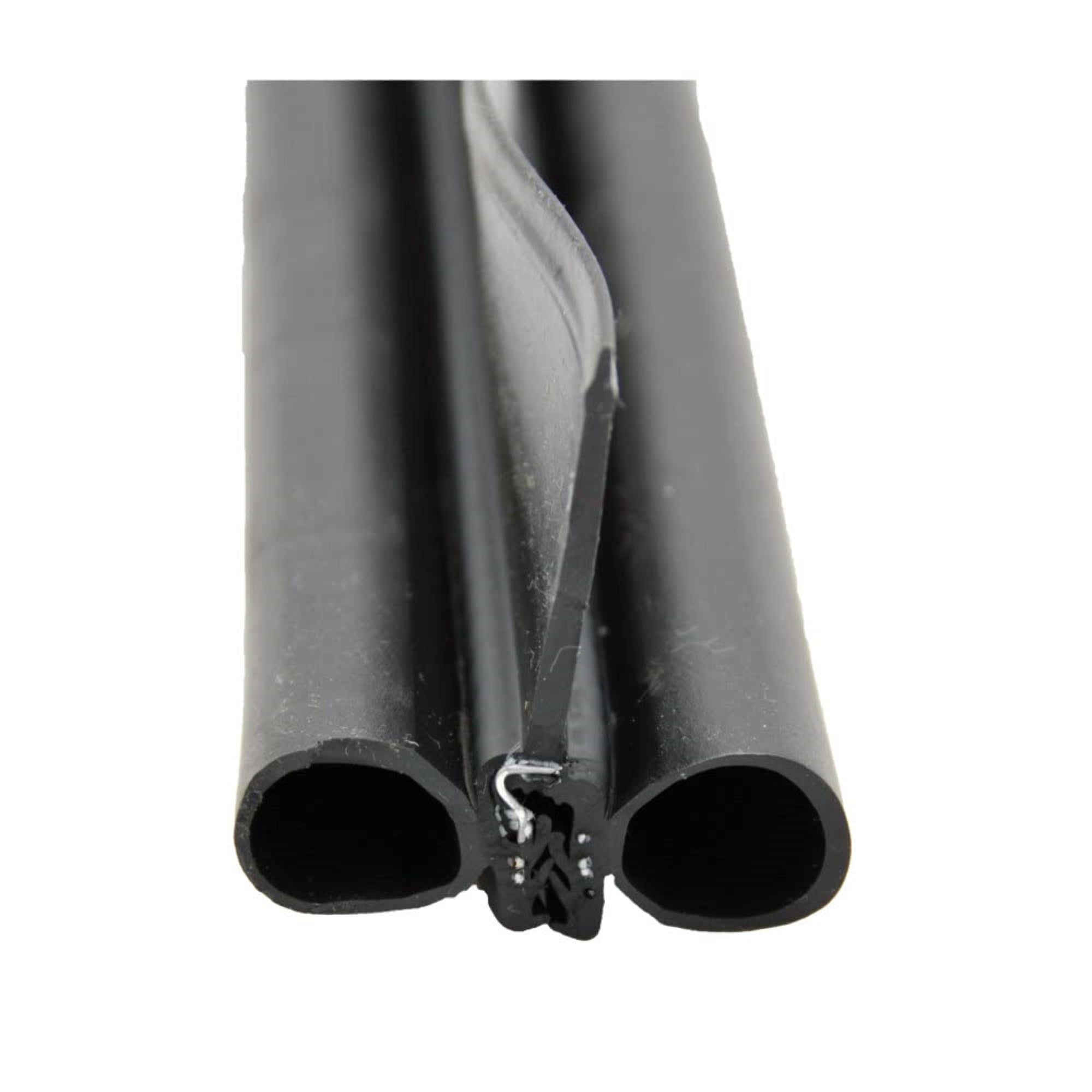Ap Products 018-478 Double Bulb Seal With Slide-On Clip , Black