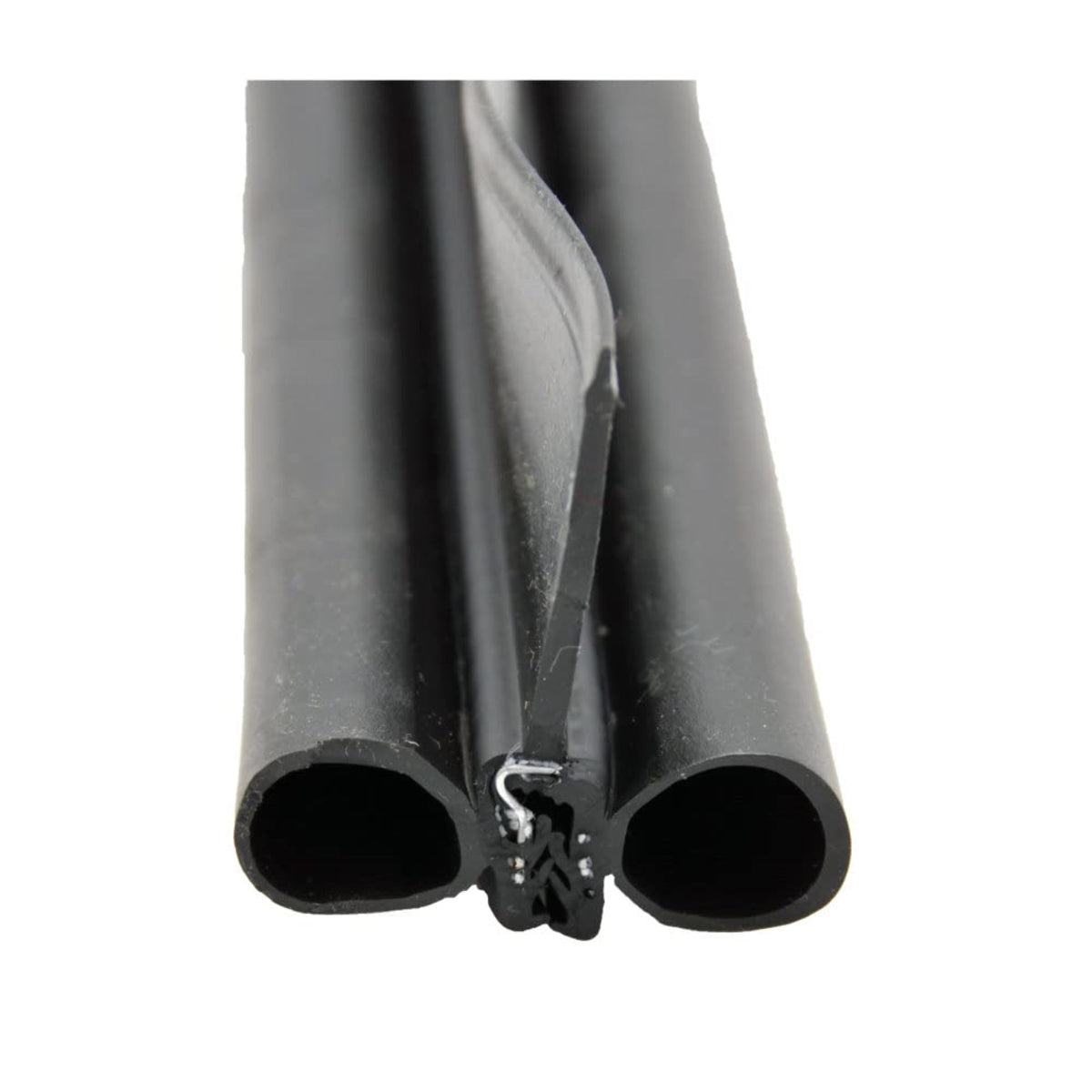 Ap Products 018-478 Double Bulb Seal With Slide-On Clip , Black