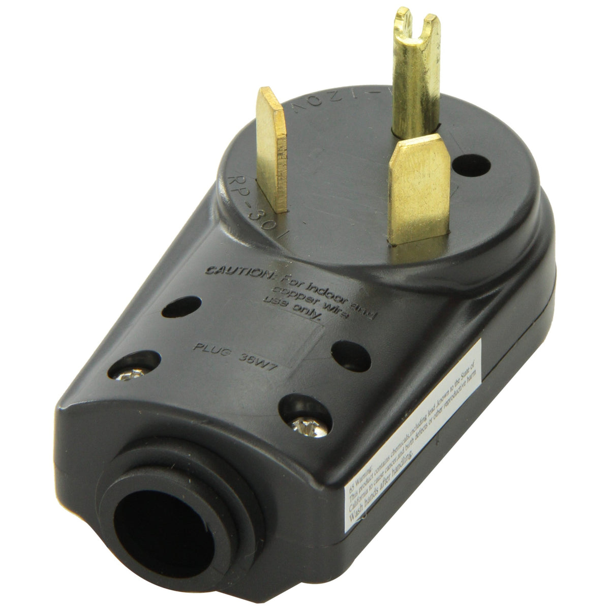Ap Products Voltec 16-00-580 30 Amp Male Replacement Head